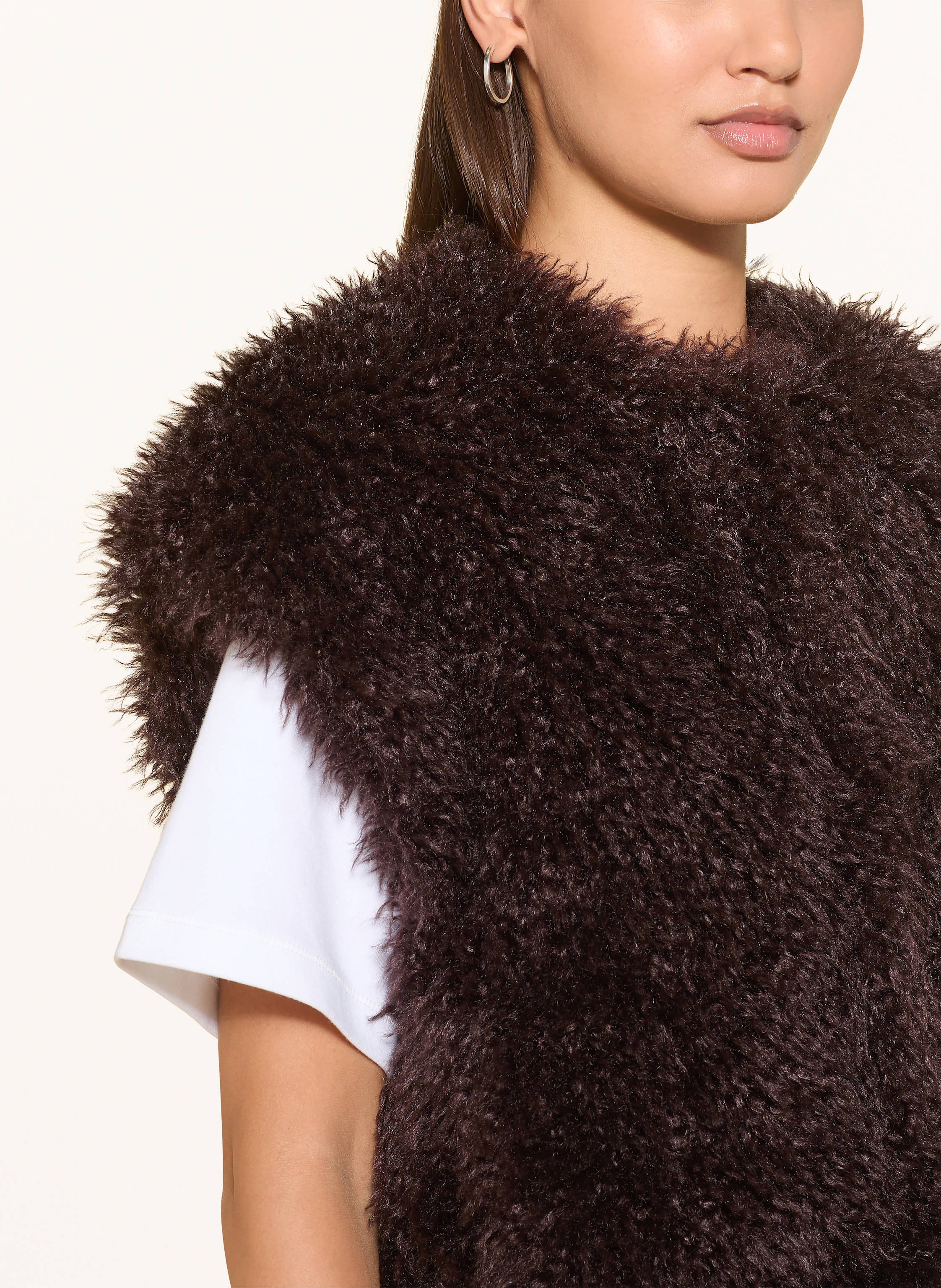 Thumbnail - 10days Kunstfell-Weste rot