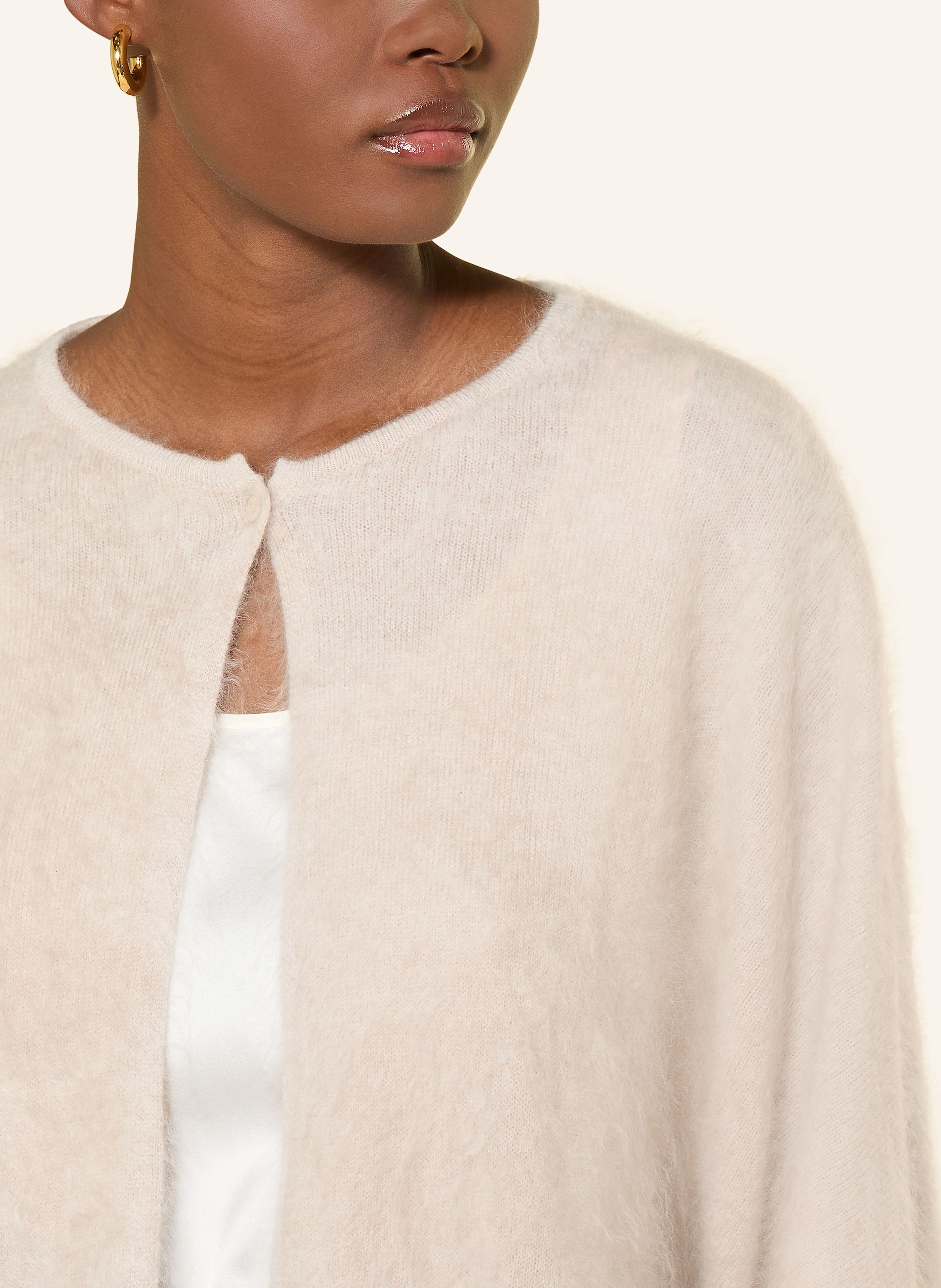 Thumbnail - Herzen's Angelegenheit Strickjacke Aus Cashmere beige