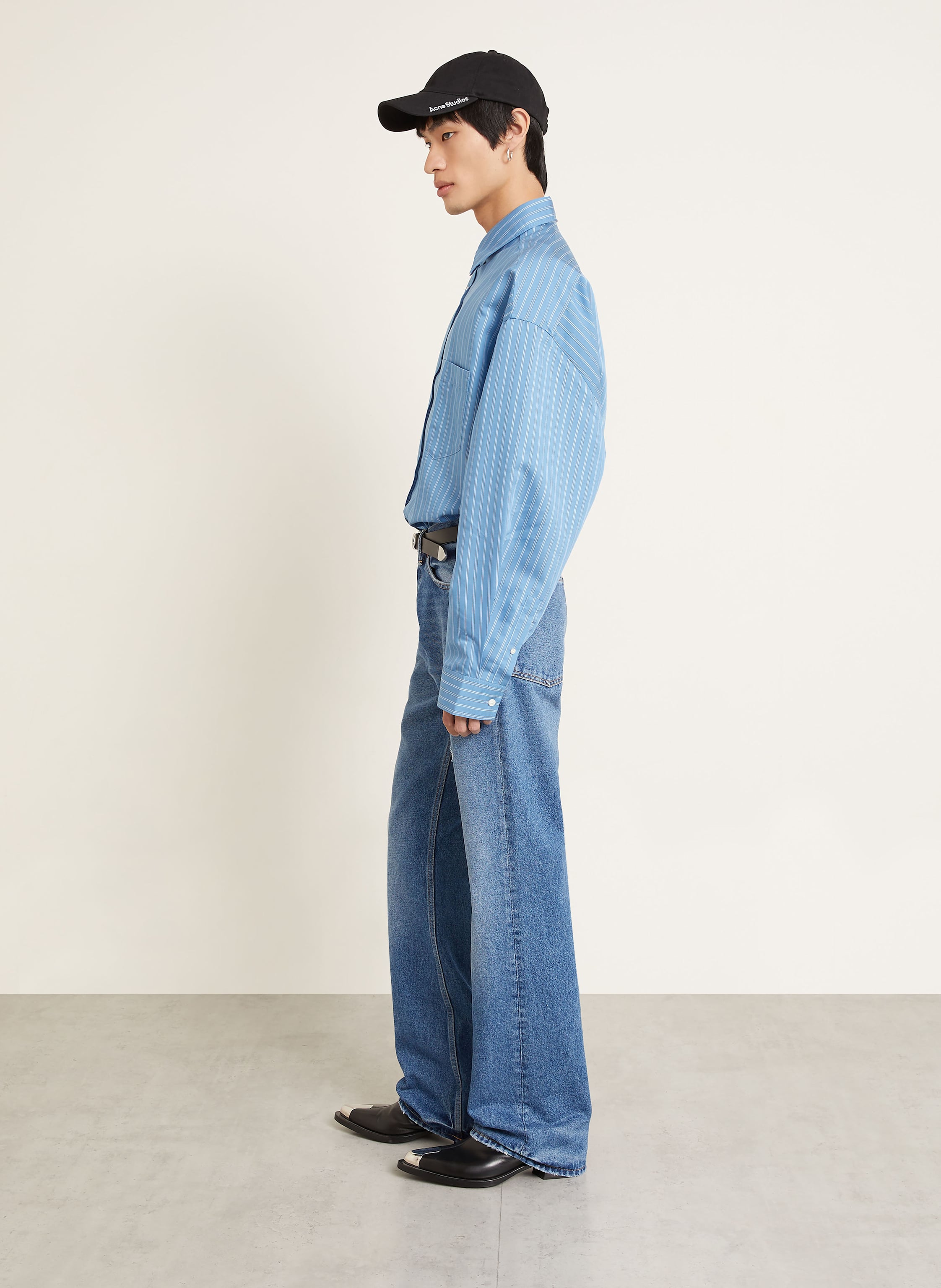 Thumbnail - Acne Studios Jeans Regular Fit blau