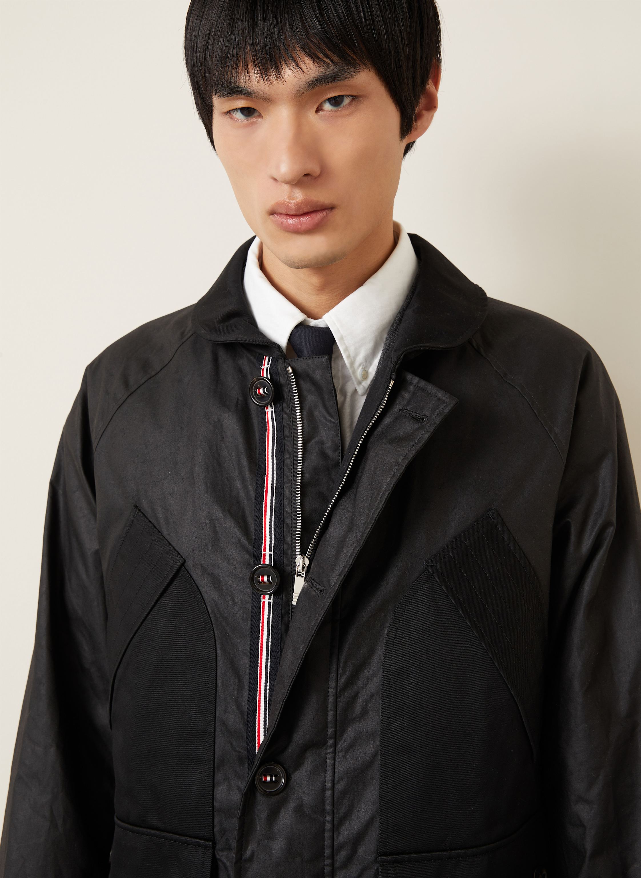 Thumbnail - Thom Browne. Fieldjacket schwarz