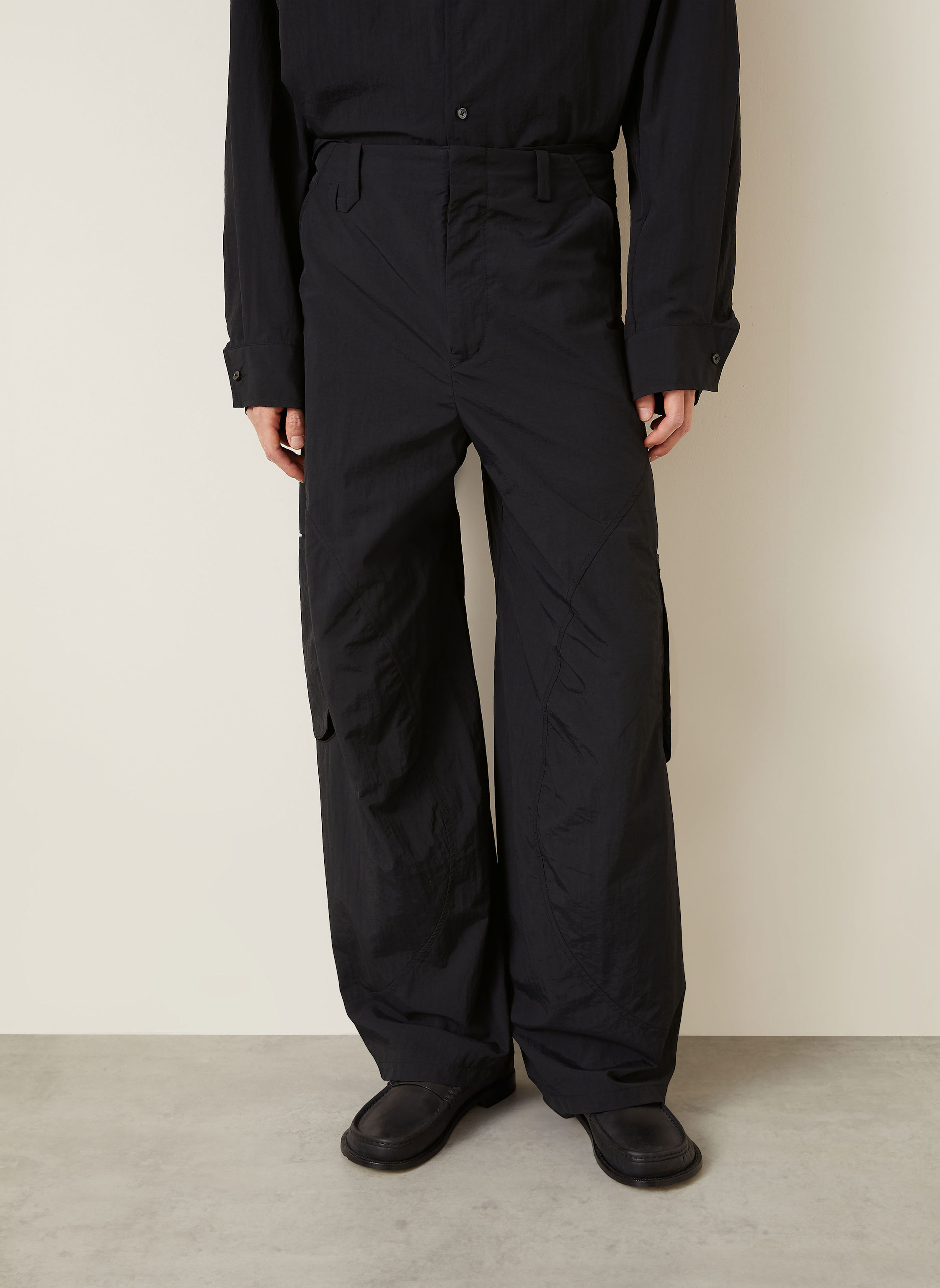 Thumbnail - Jacquemus Cargohose Le Cargo Molino Wide Fit schwarz