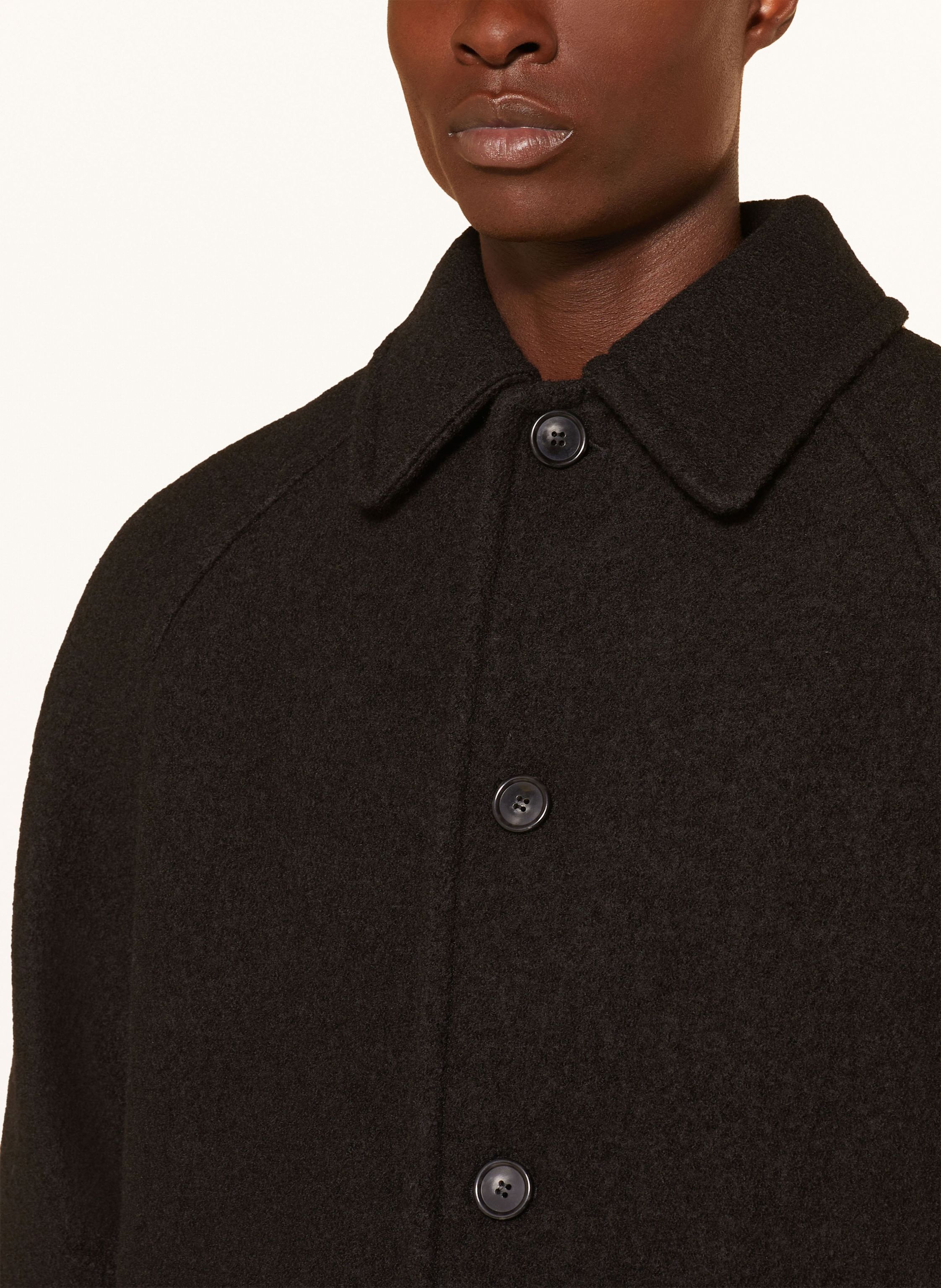 Thumbnail - A.P.C. Wollmantel Gaston schwarz