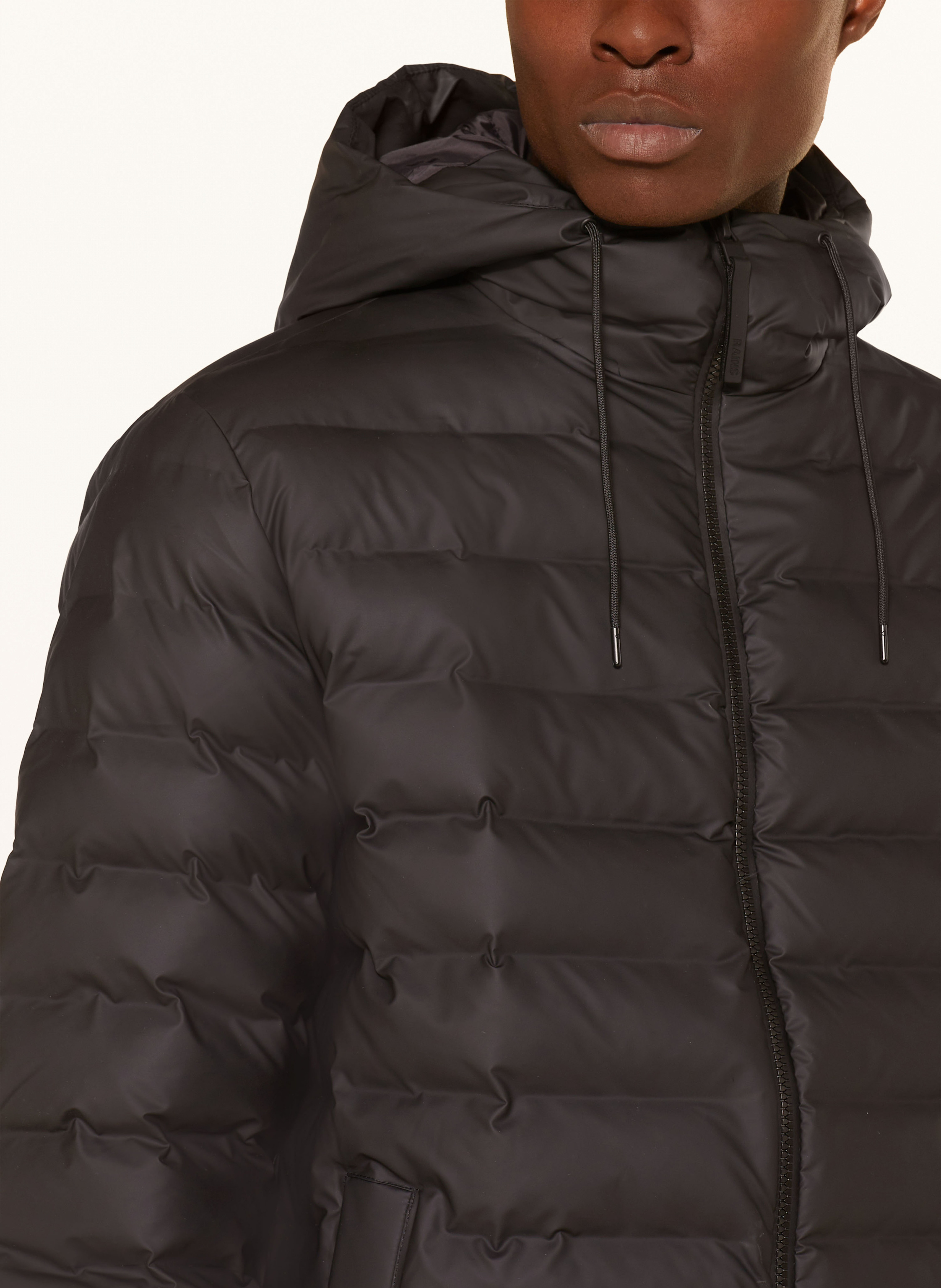 Thumbnail - Rains Steppjacke Lohja schwarz