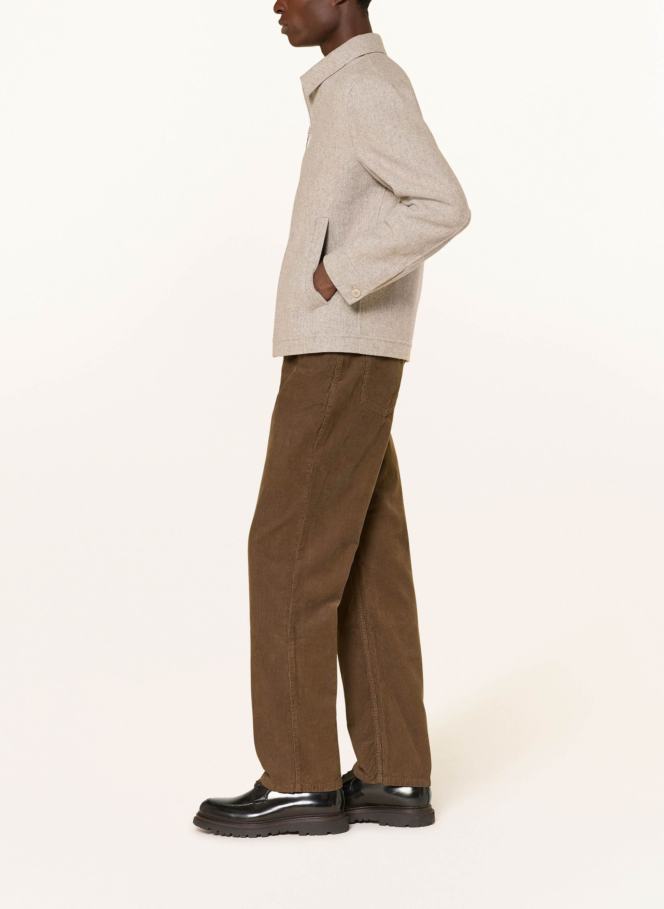 Thumbnail - Officine Générale Cordhose James Regular Fit braun