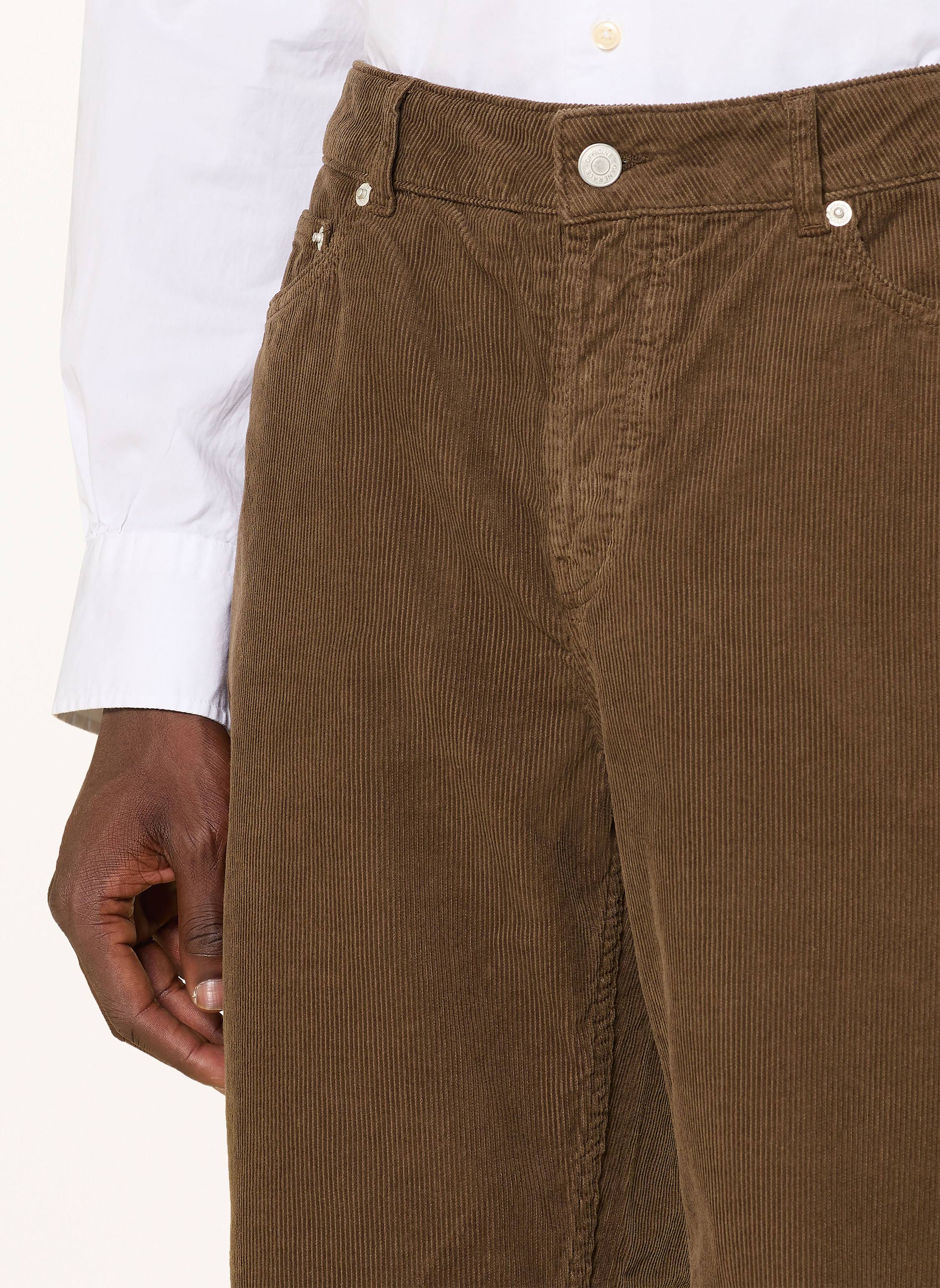 Thumbnail - Officine Générale Cordhose James Regular Fit braun