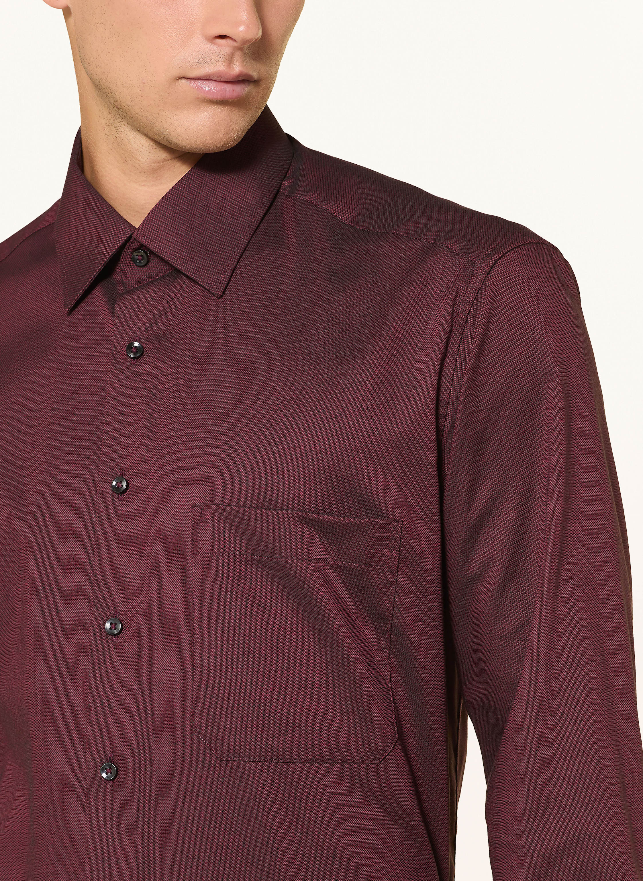 Thumbnail - Eterna Hemd Comfort Fit rot