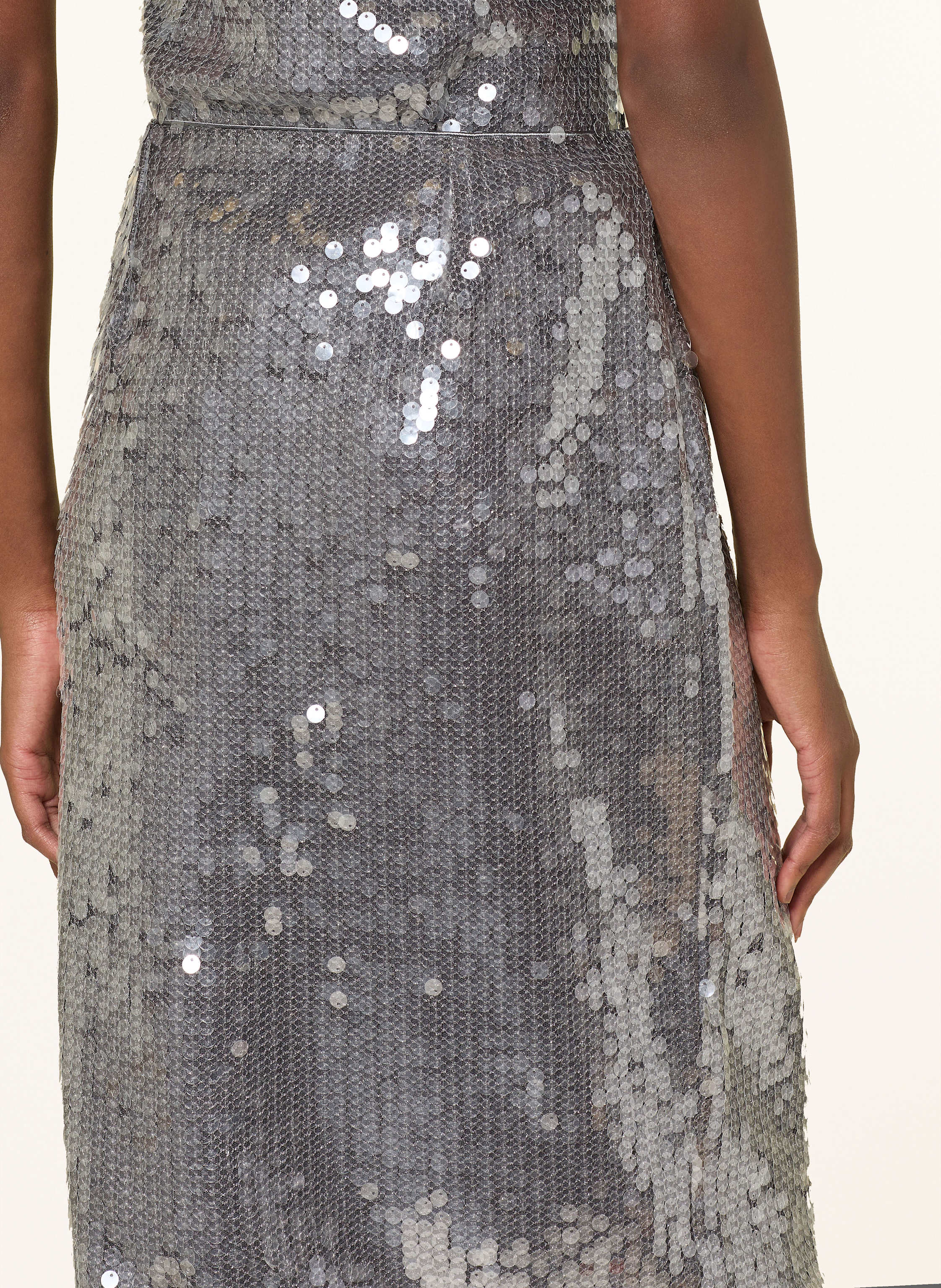 Thumbnail - Rotate Rock Mit Pailletten grau