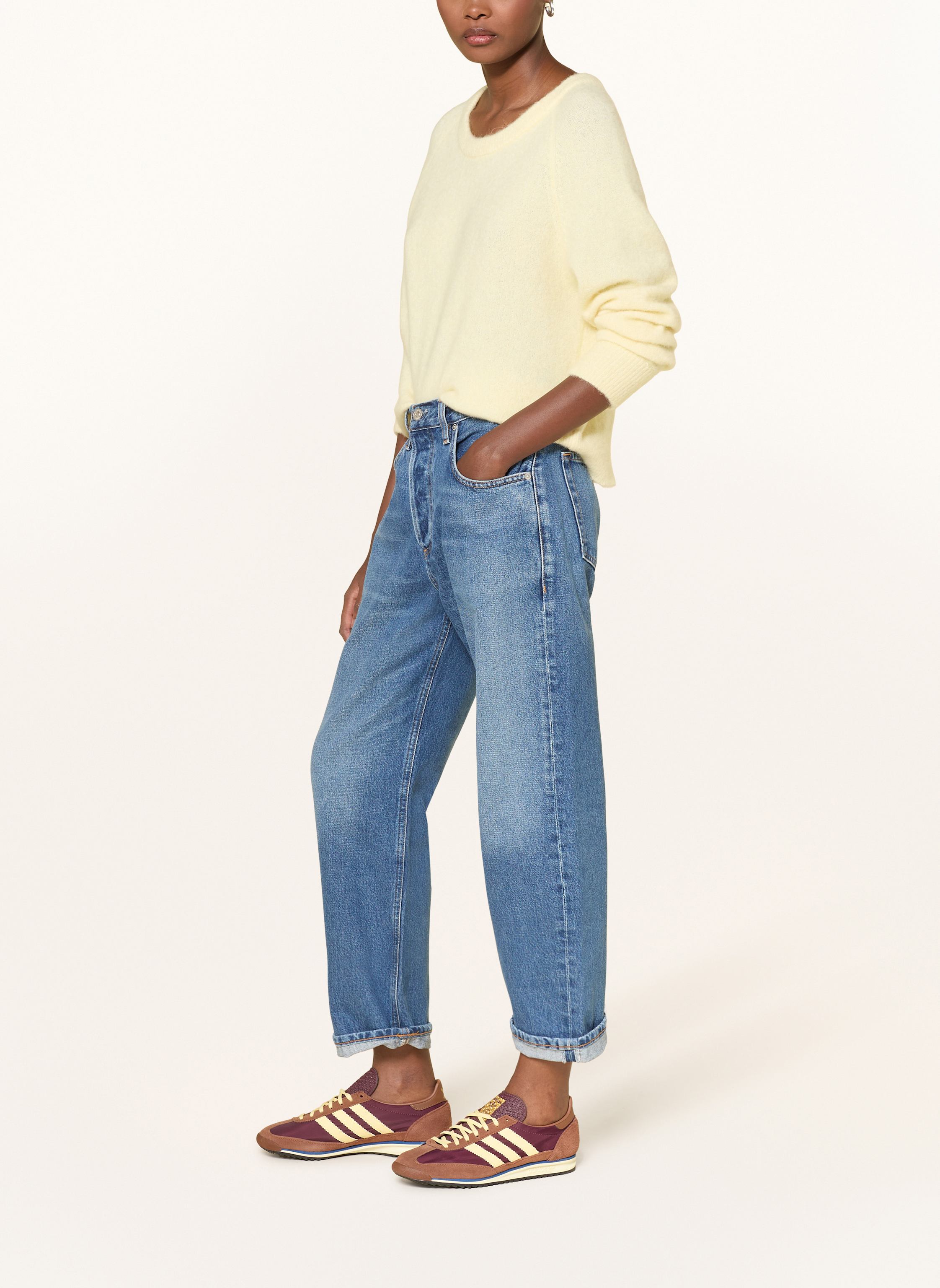 Thumbnail - Citizens Of Humanity Cropped Jeans Dahlia blau