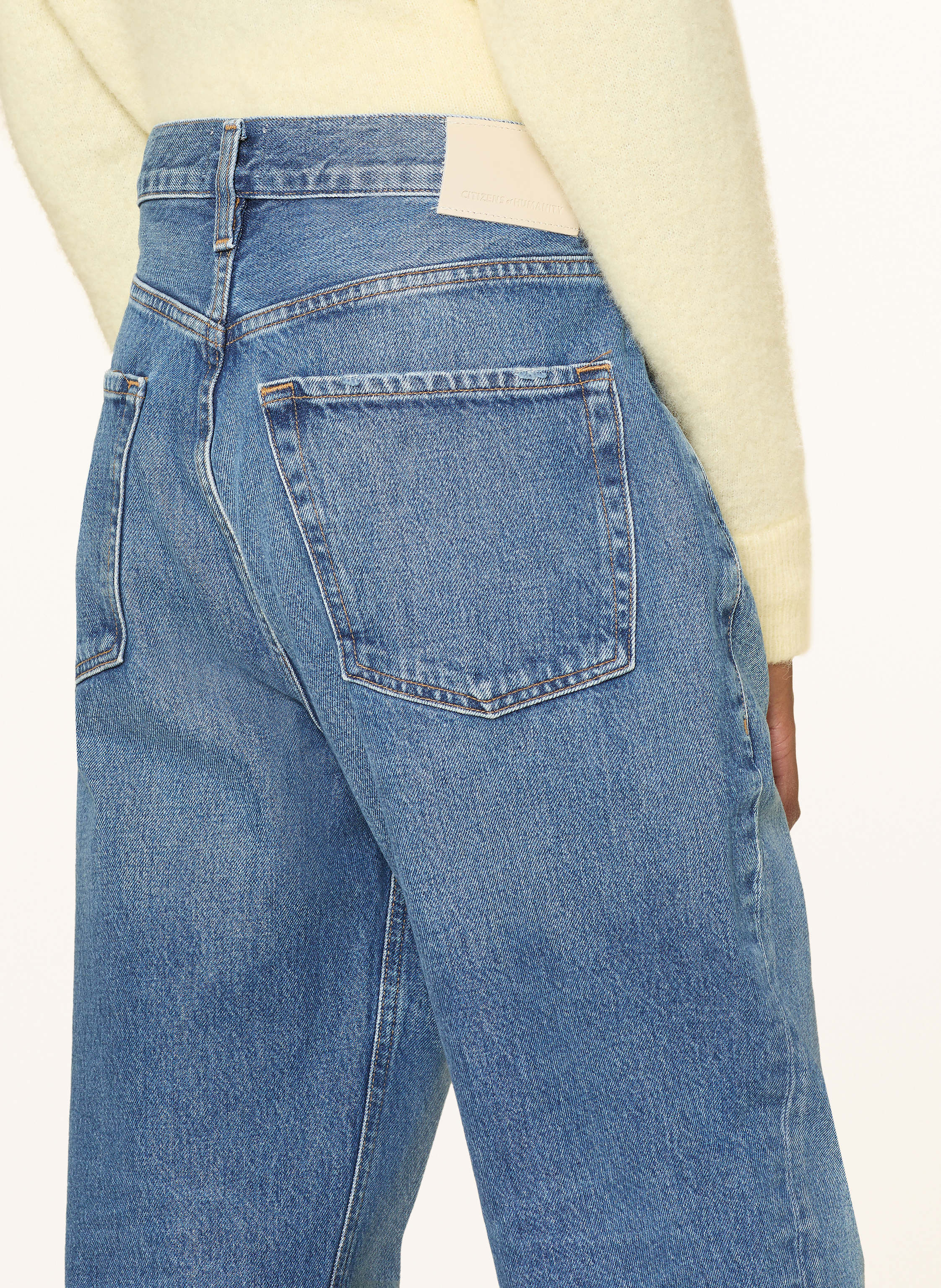 Thumbnail - Citizens Of Humanity Cropped Jeans Dahlia blau