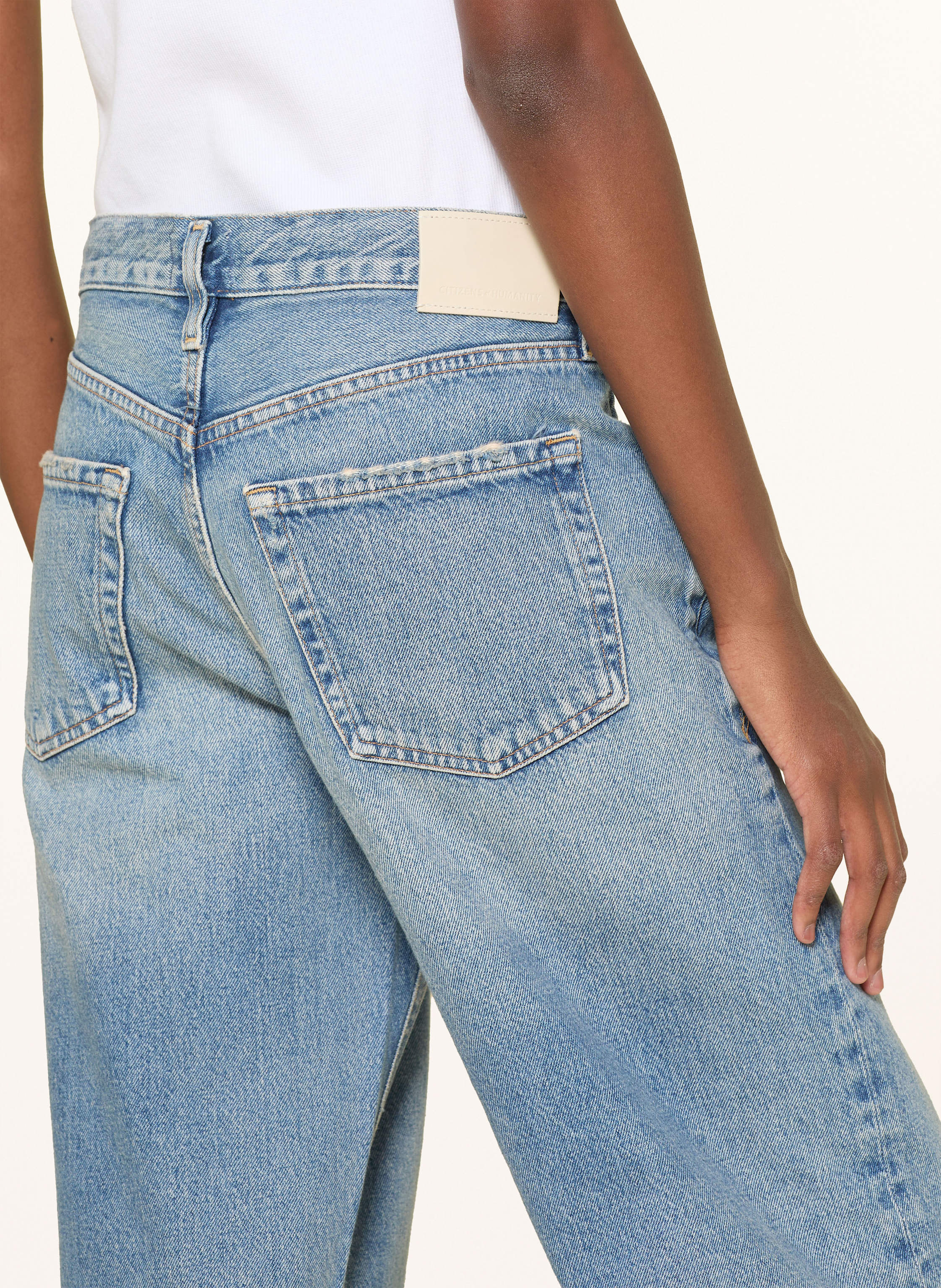 Thumbnail - Citizens Of Humanity Straight Jeans Lindz blau