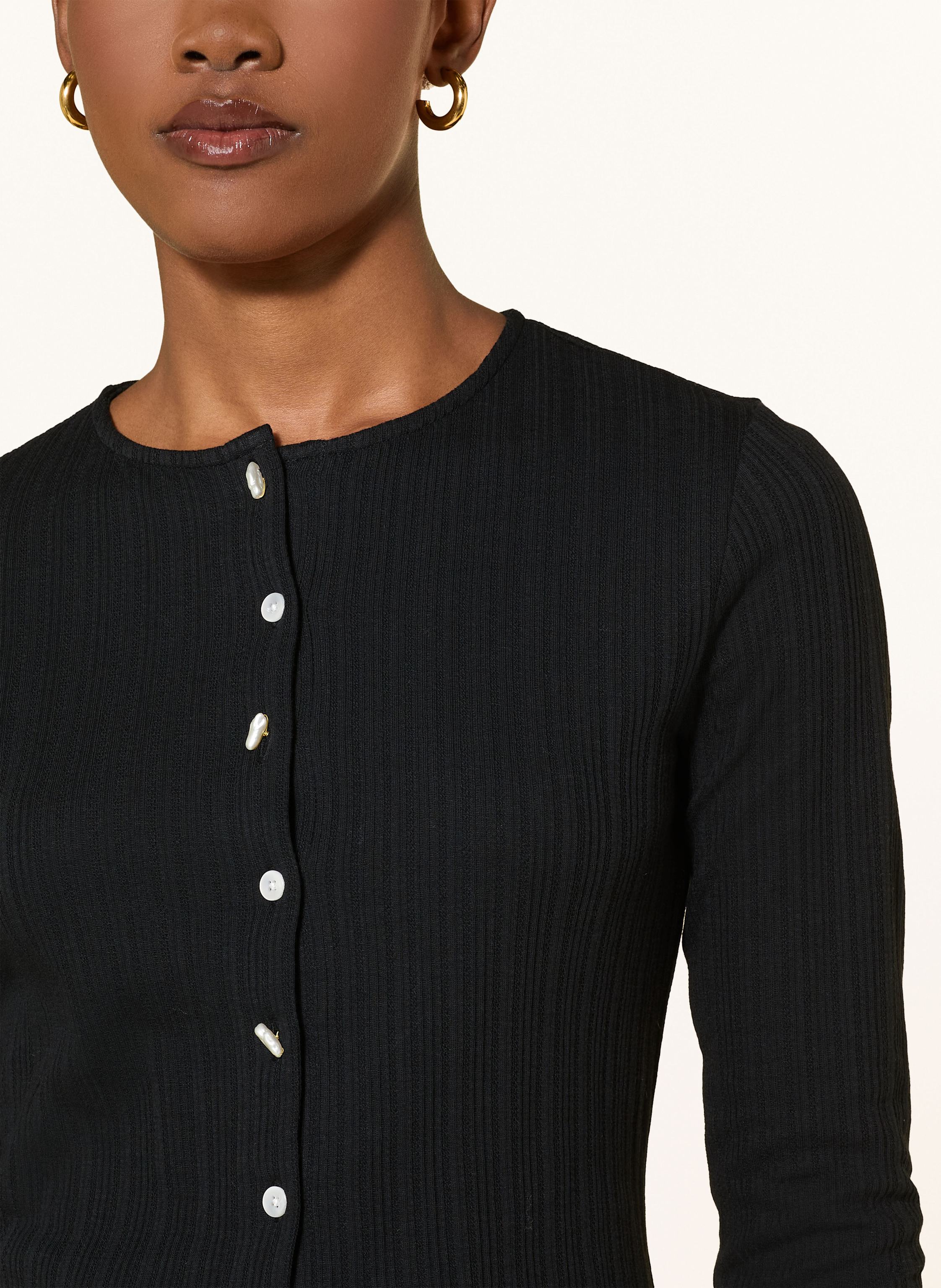 Thumbnail - Ivy Oak Strickjacke Kamille schwarz