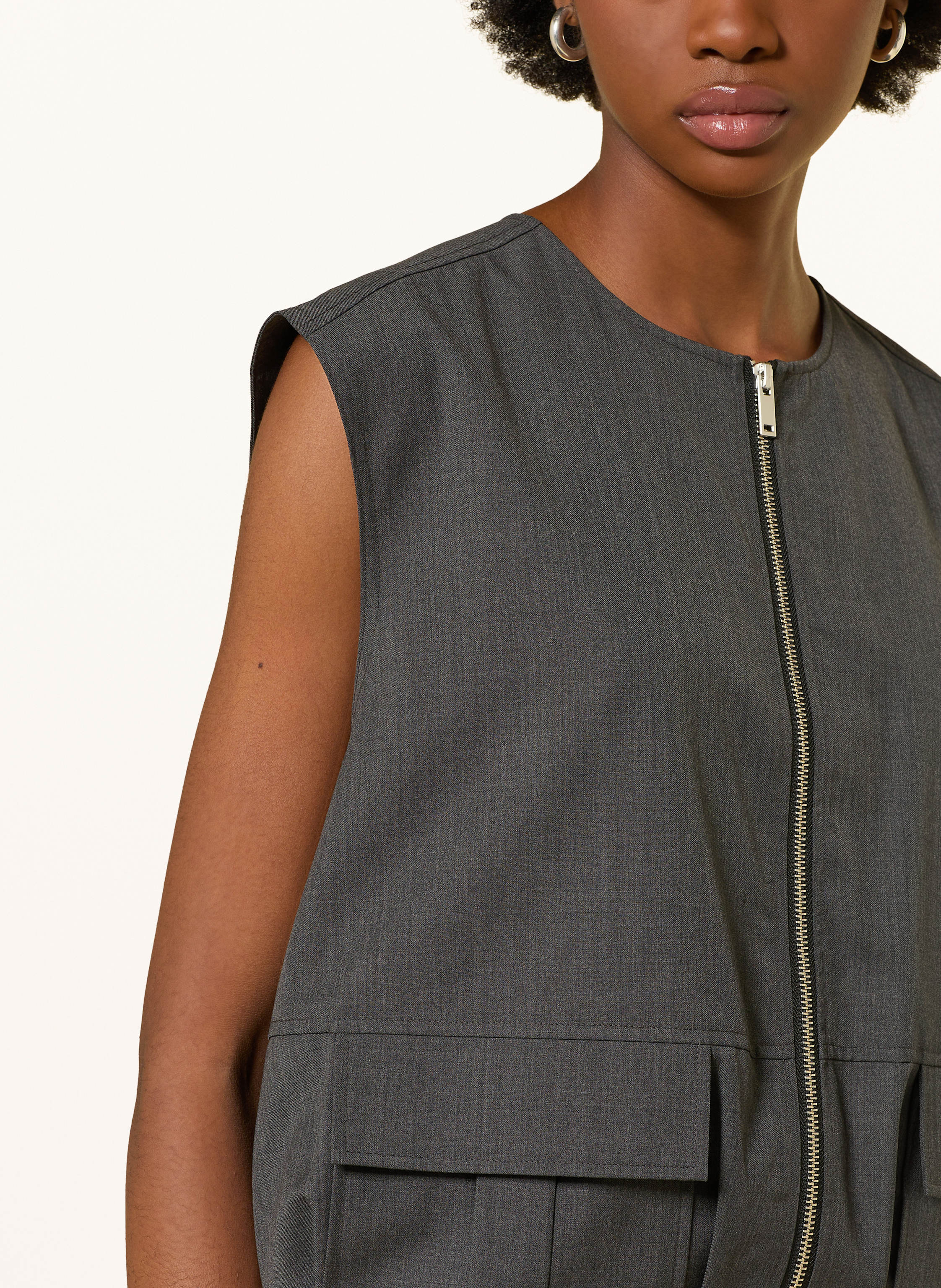 Thumbnail - Samsøe  Samsøe Weste Sakelly grau