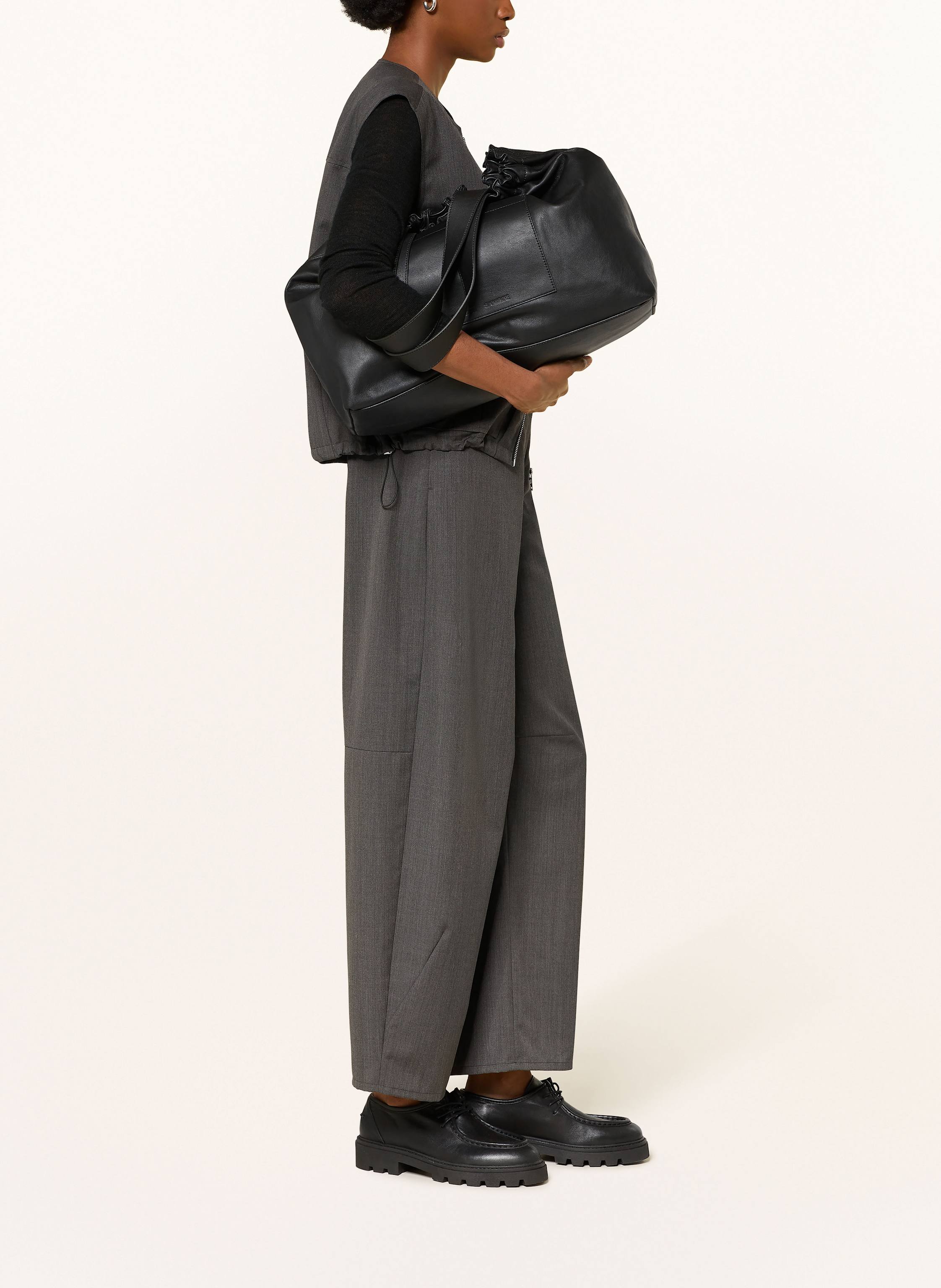 Thumbnail - Samsøe  Samsøe Marlenehose Saroko grau