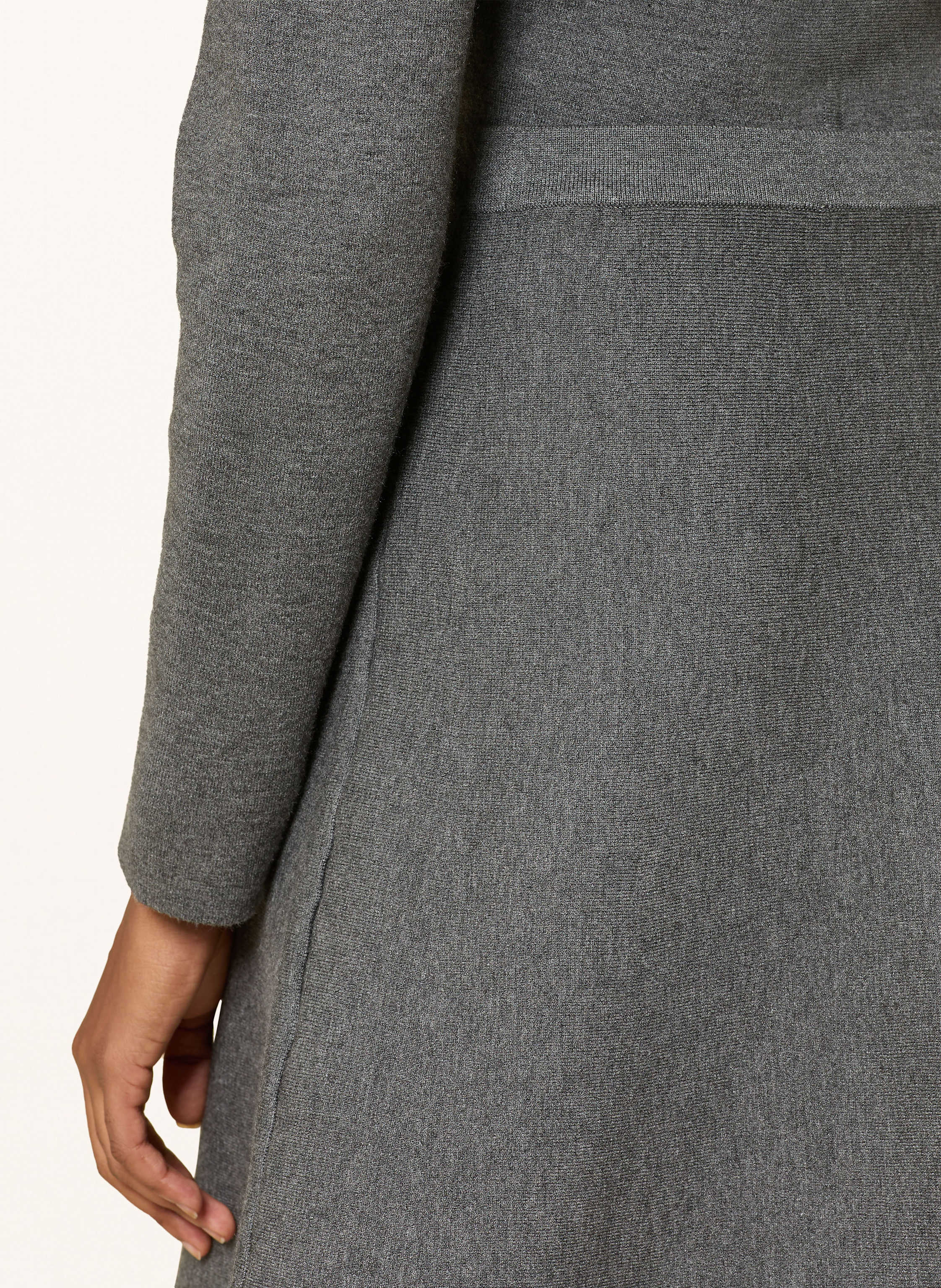 Thumbnail - Samsøe  Samsøe Strickrock Salula grau