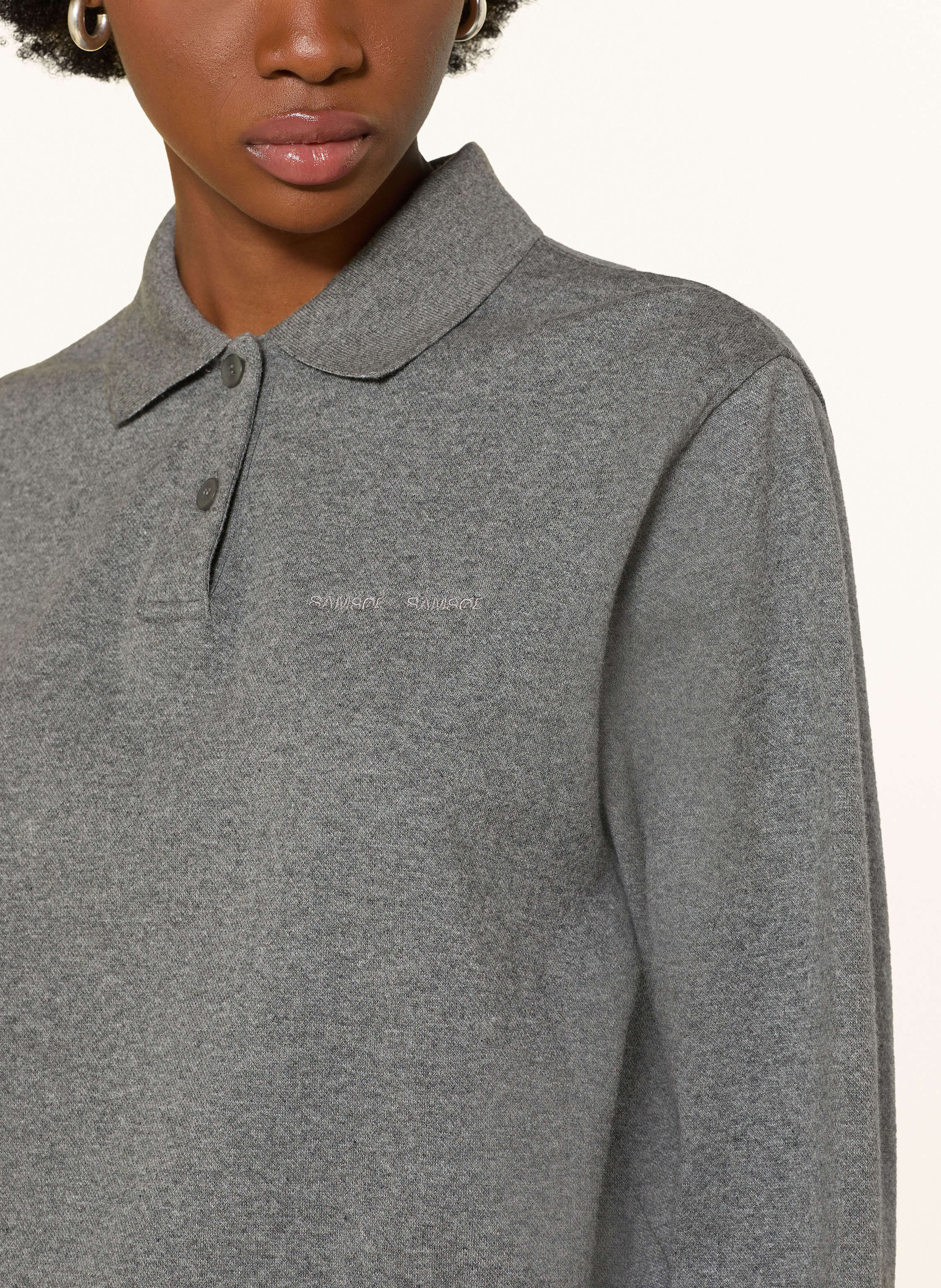 Thumbnail - Samsøe  Samsøe Sweatshirt Sadory grau