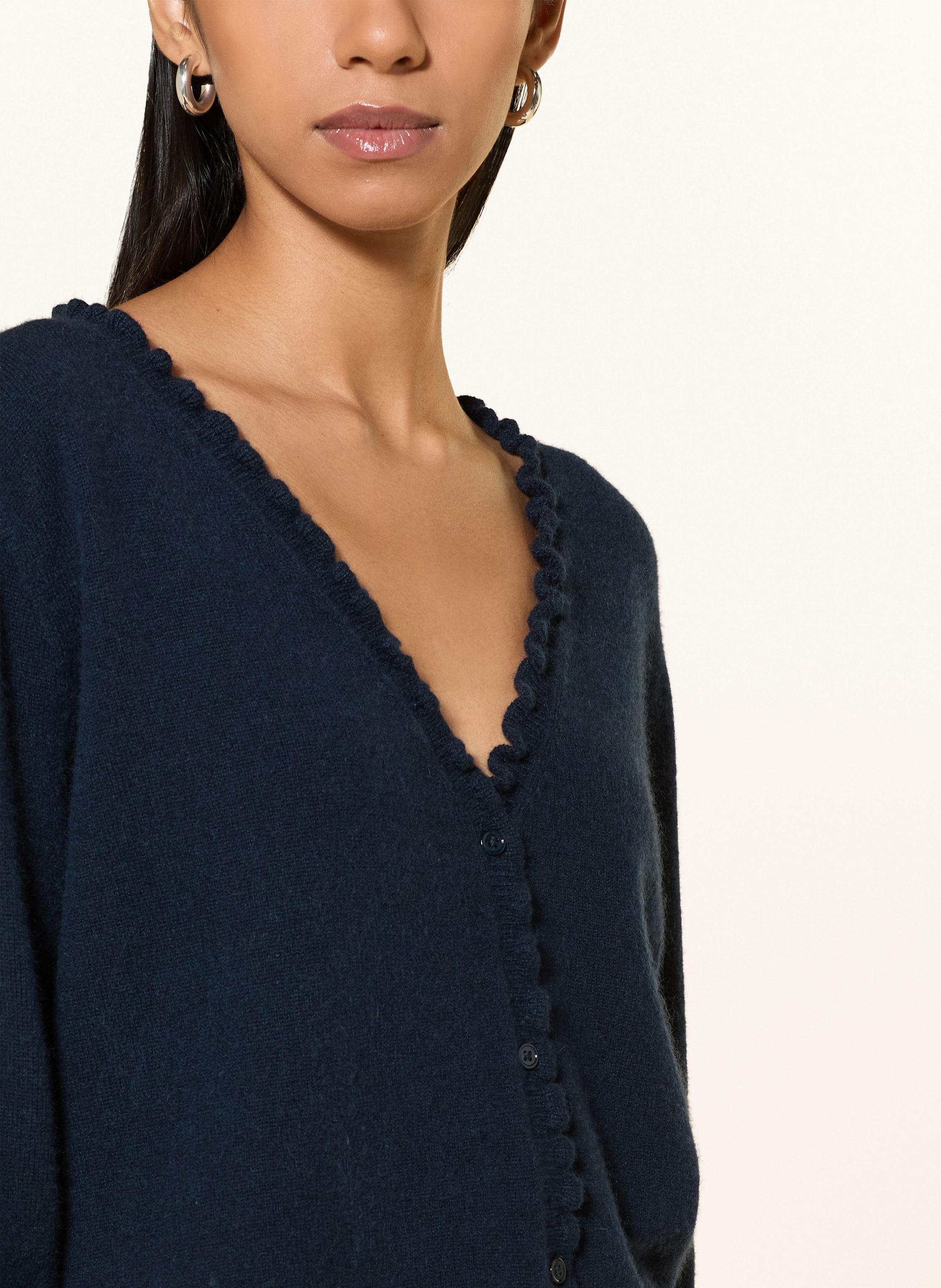 Thumbnail - Lilienfels Strickjacke Aus Cashmere blau