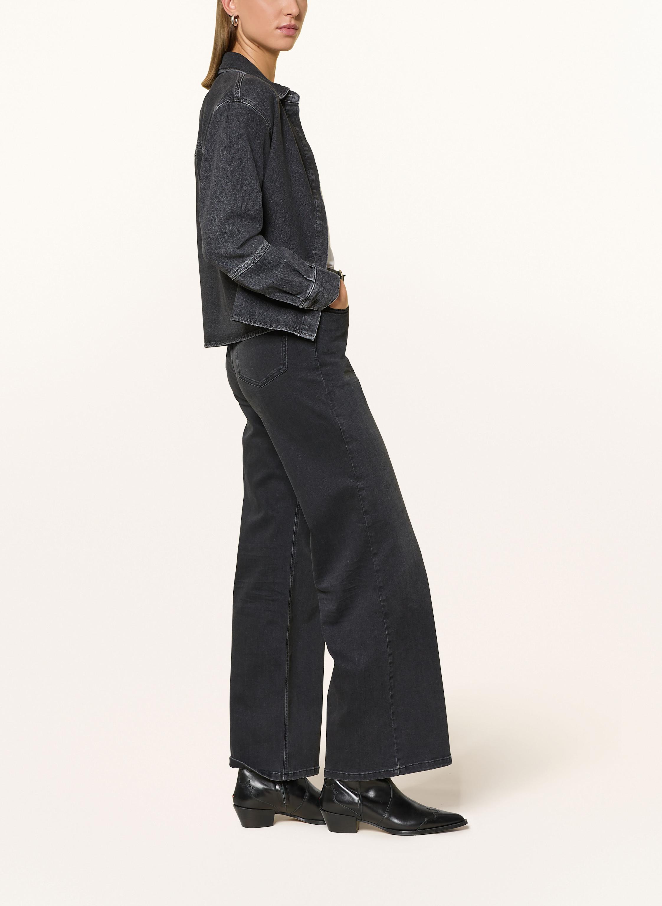 Thumbnail - Opus Pants Wide Leg Jeans Melly Cool blau