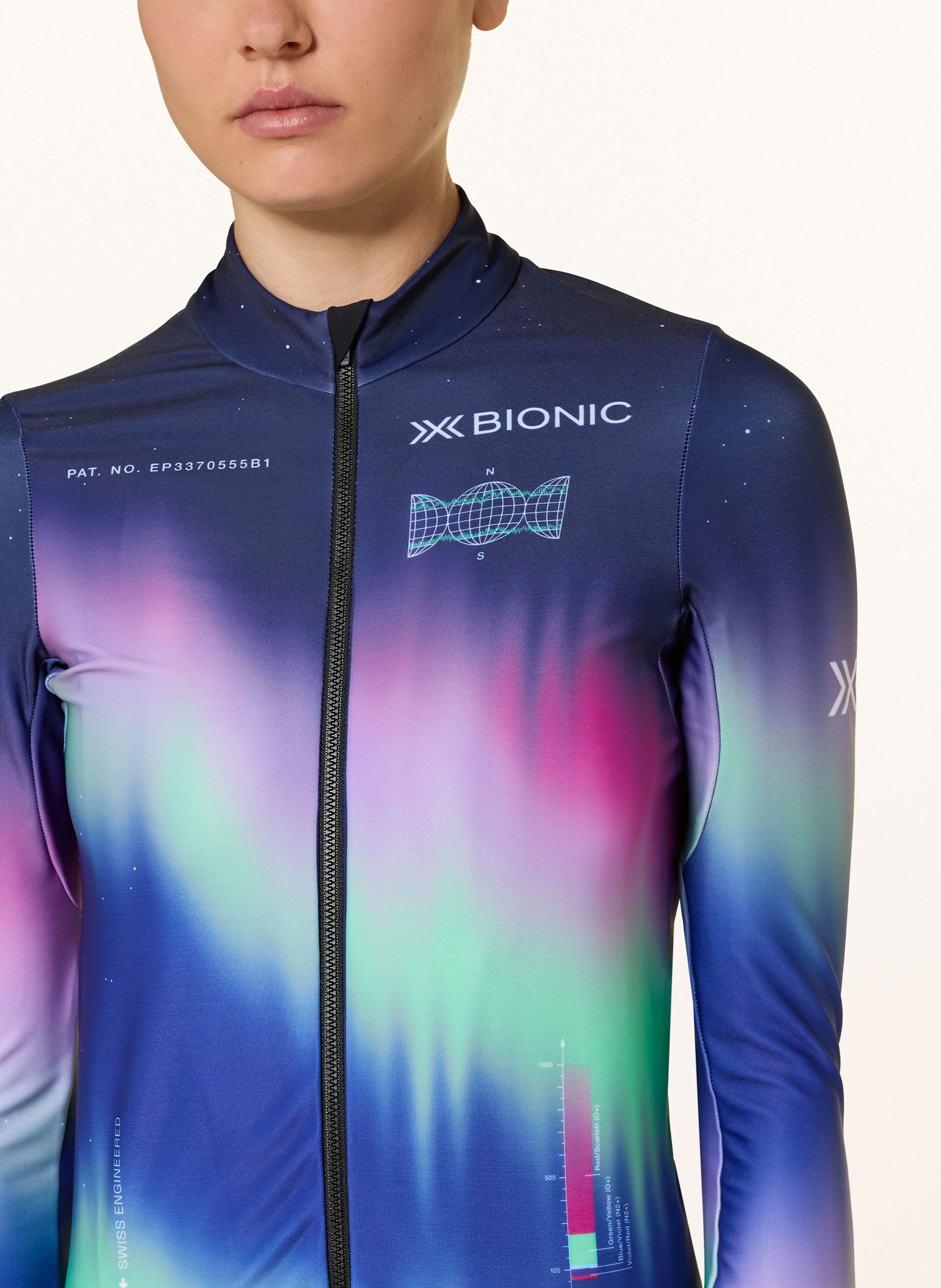 Thumbnail - X-Bionic Thermo-Radtrikot Corefusion Ride schwarz