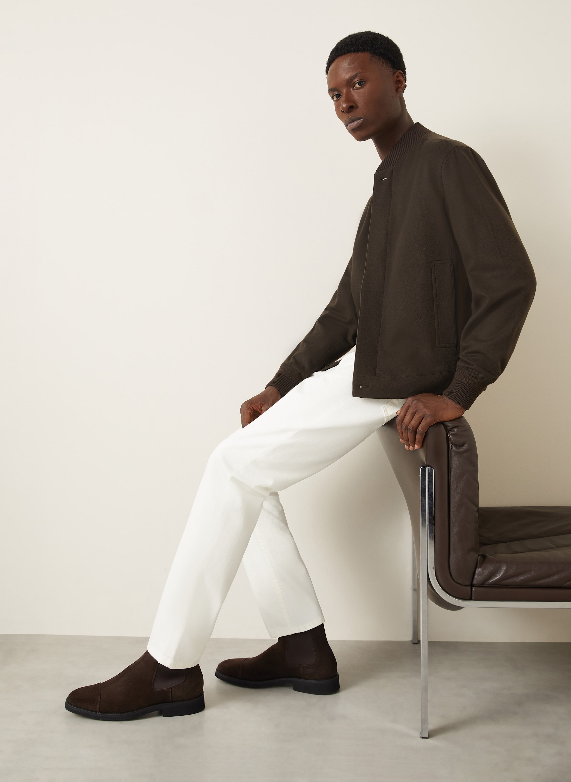 Thumbnail - Zegna Jeans Slim Fit weiss