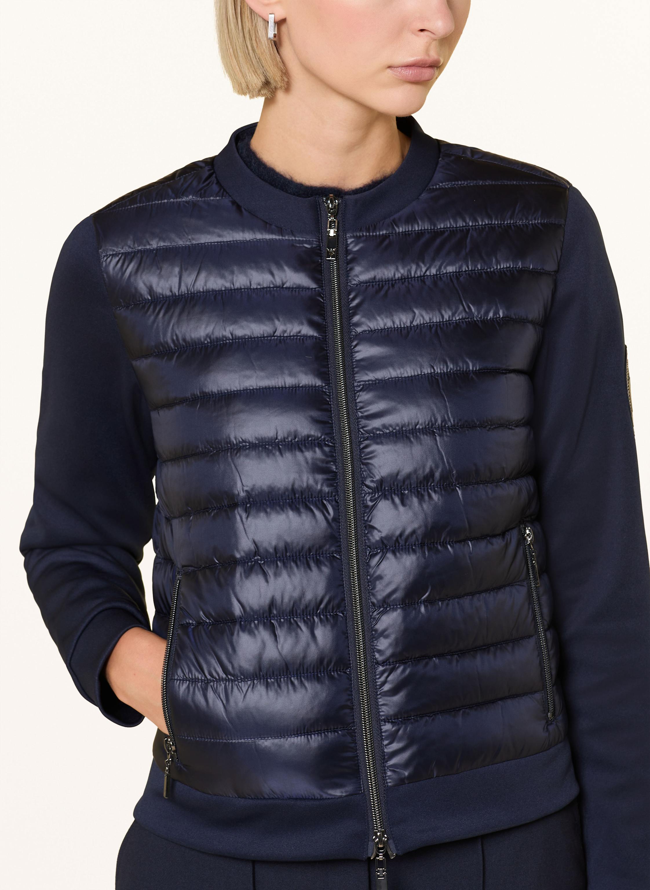 Thumbnail - Monari Steppjacke Im Materialmix blau