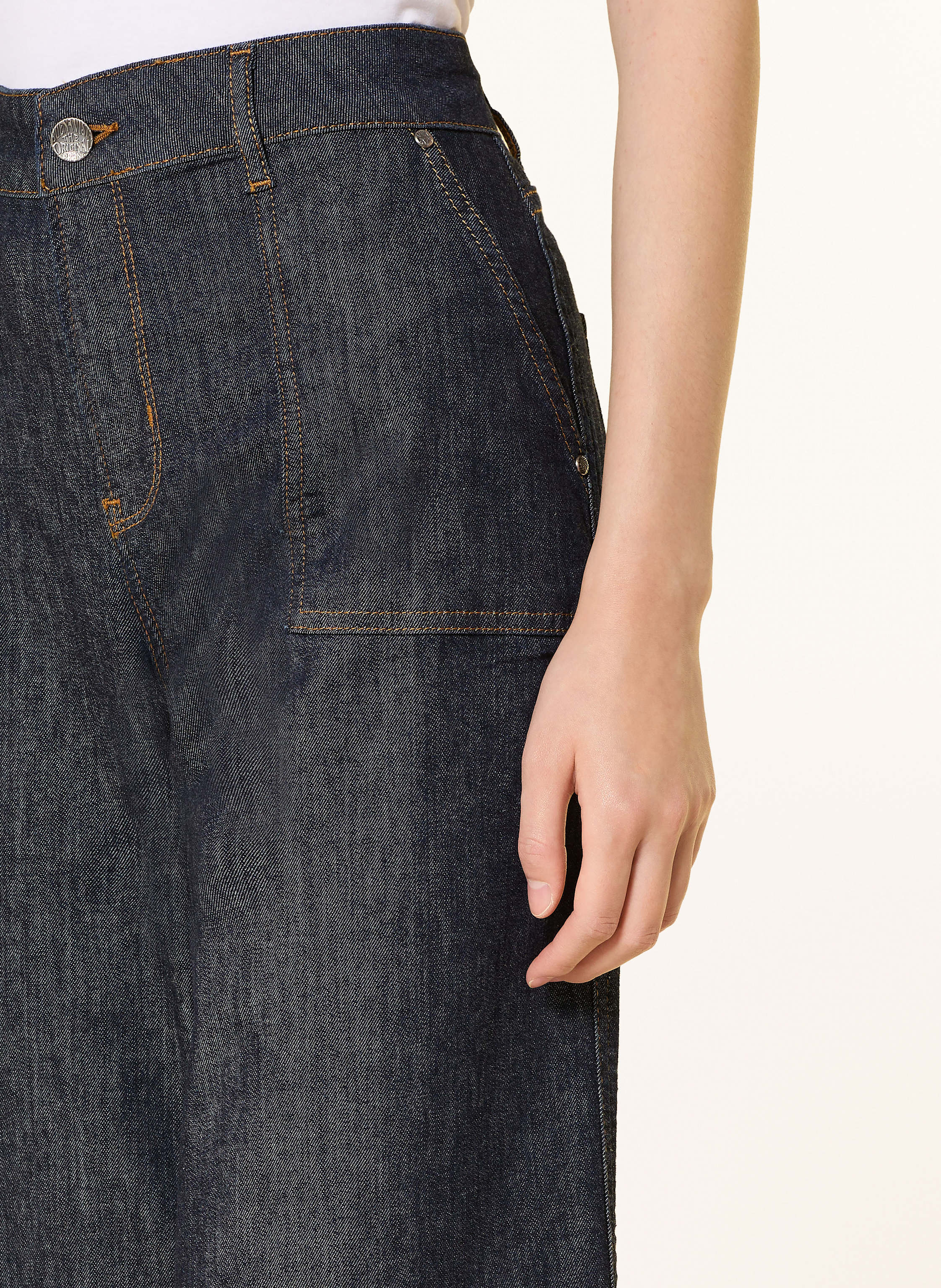 Thumbnail - Buena Vista Wide Leg Jeans blau