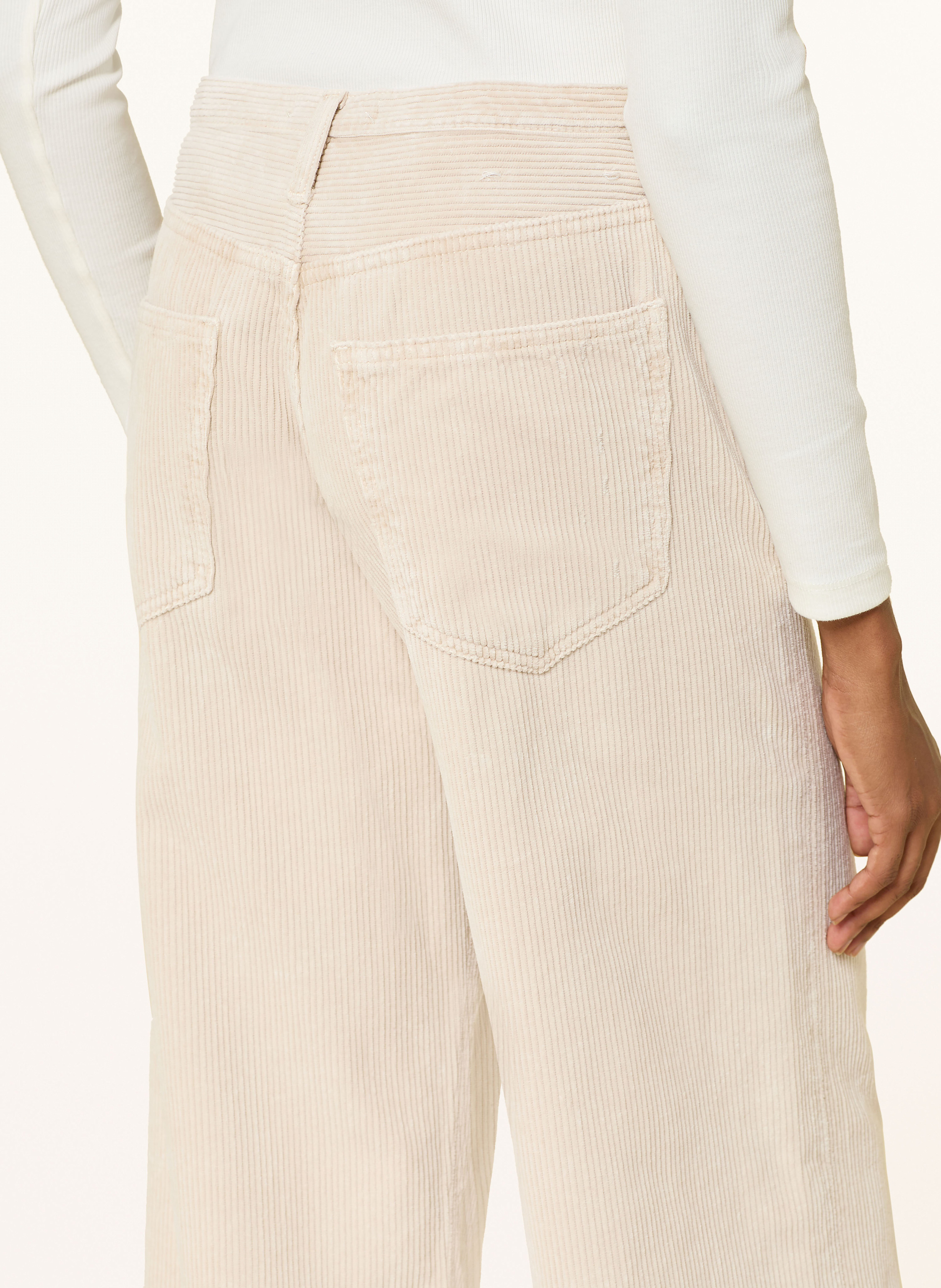 Thumbnail - Agolde Cordhose Keira gruen