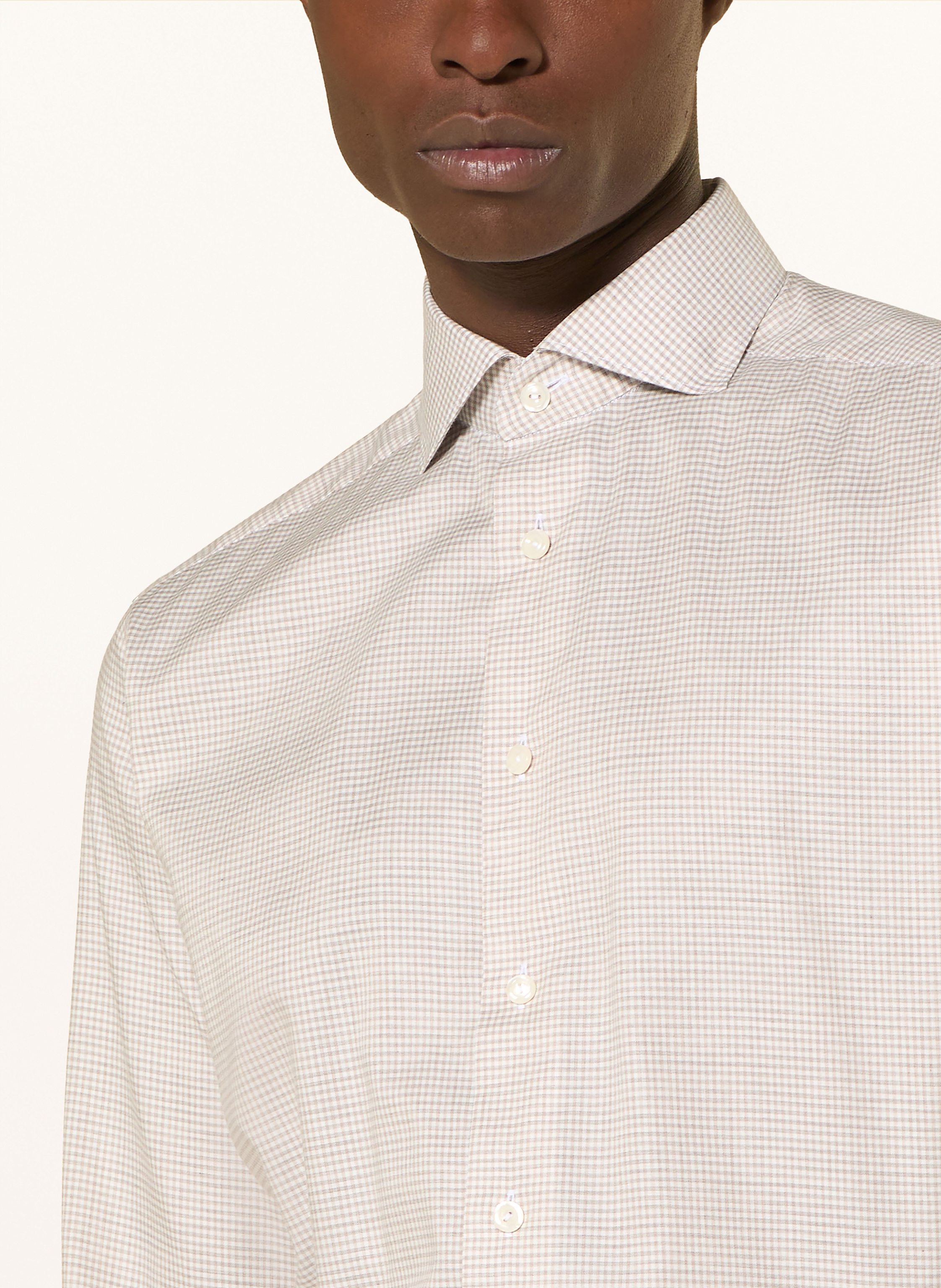 Thumbnail - Eton Hemd Slim Fit beige