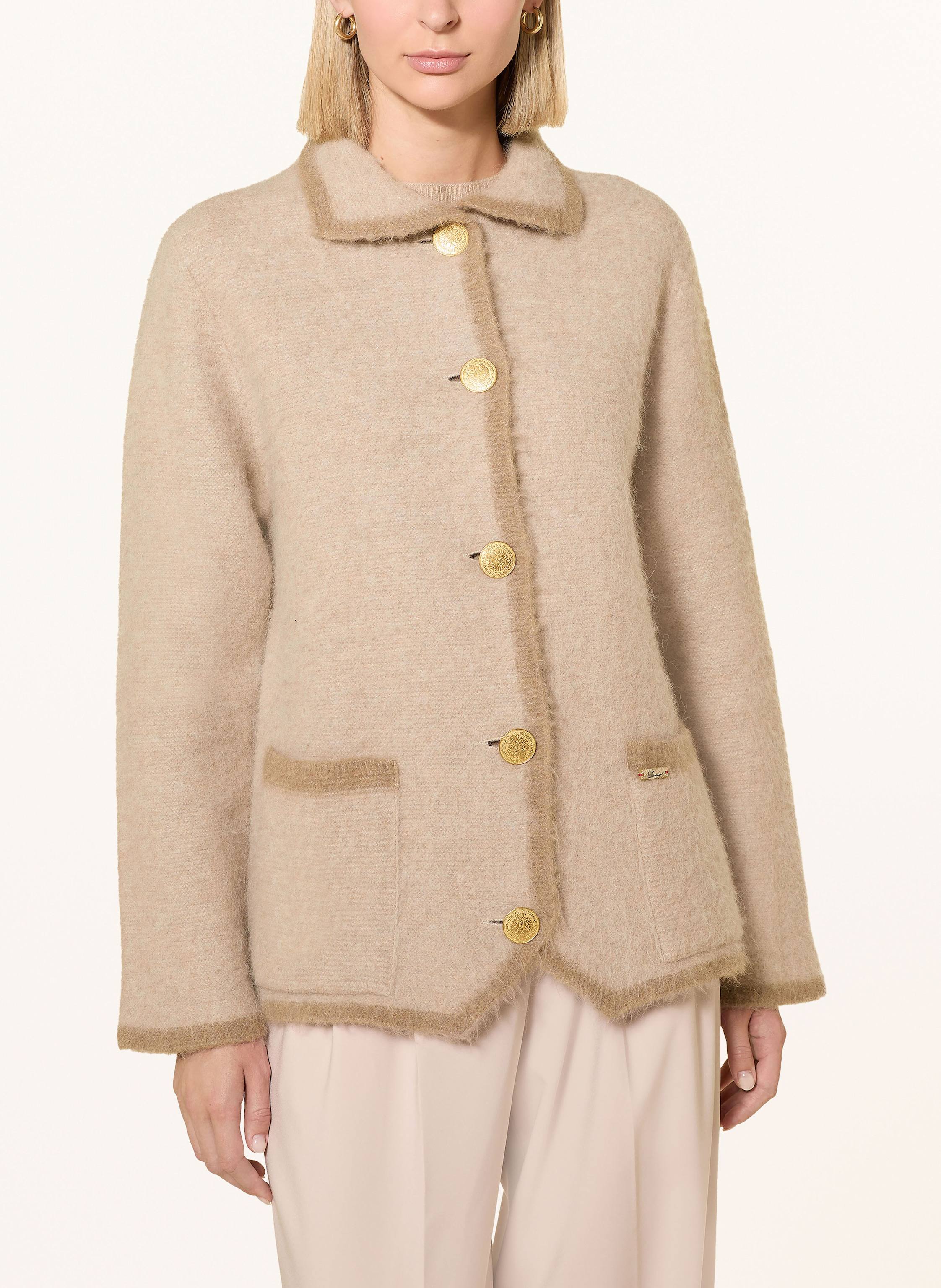 Thumbnail - Luis Trenker Jacke Luandrea Mit Alpaka beige