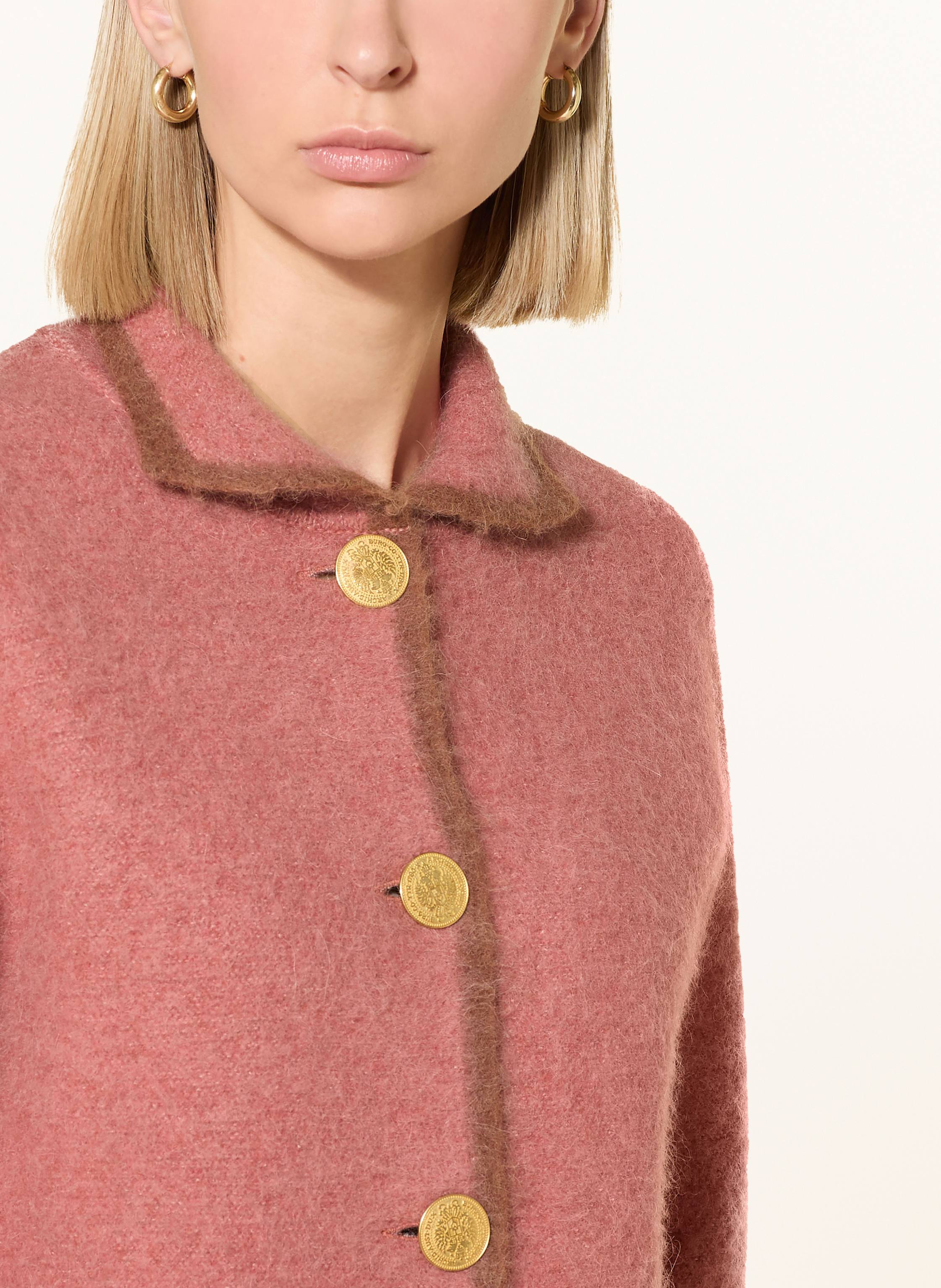 Thumbnail - Luis Trenker Jacke Luandrea Mit Alpaka rosa