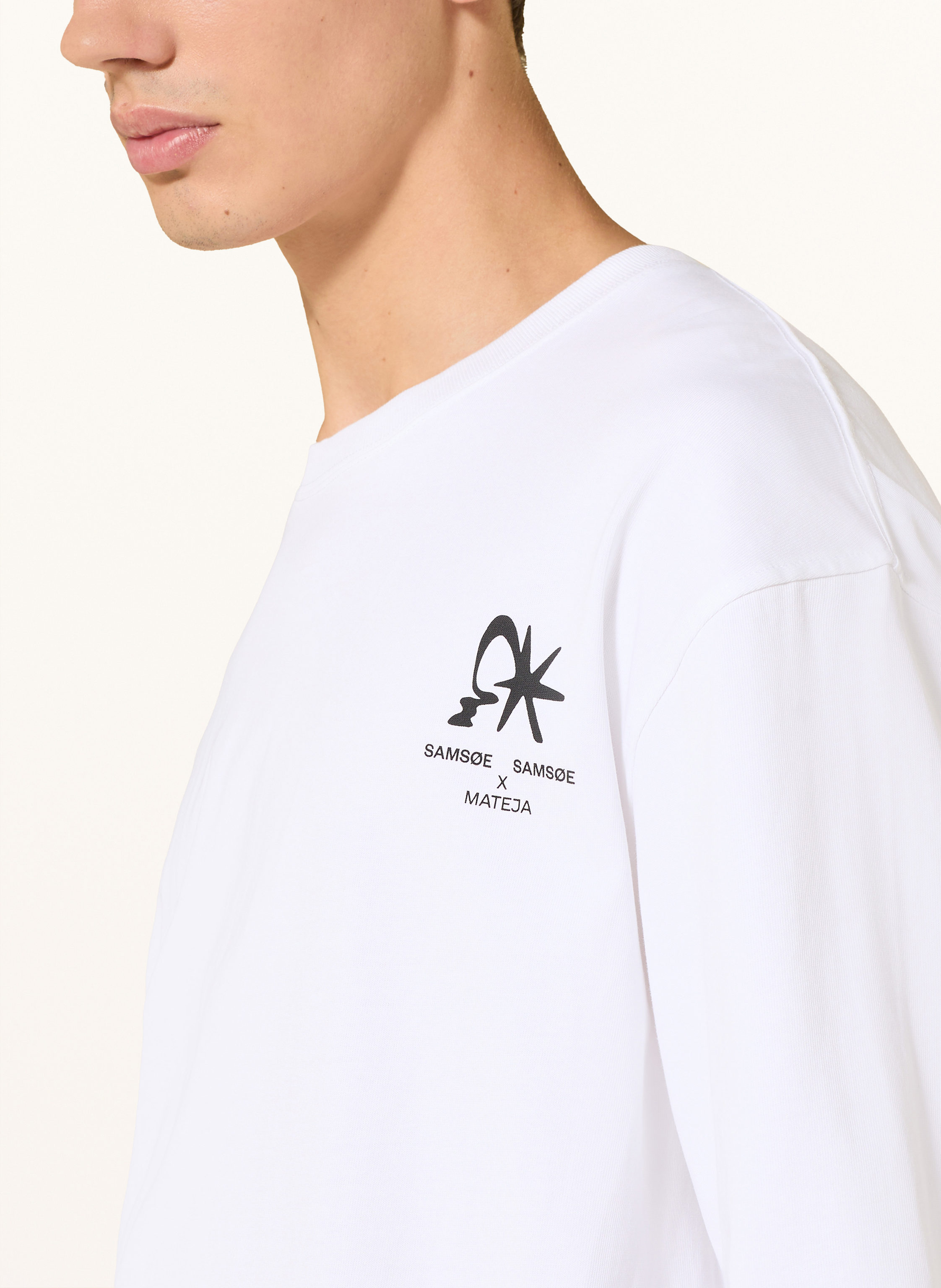 Thumbnail - Samsøe Samsøe Longsleeve Saragnar weiss