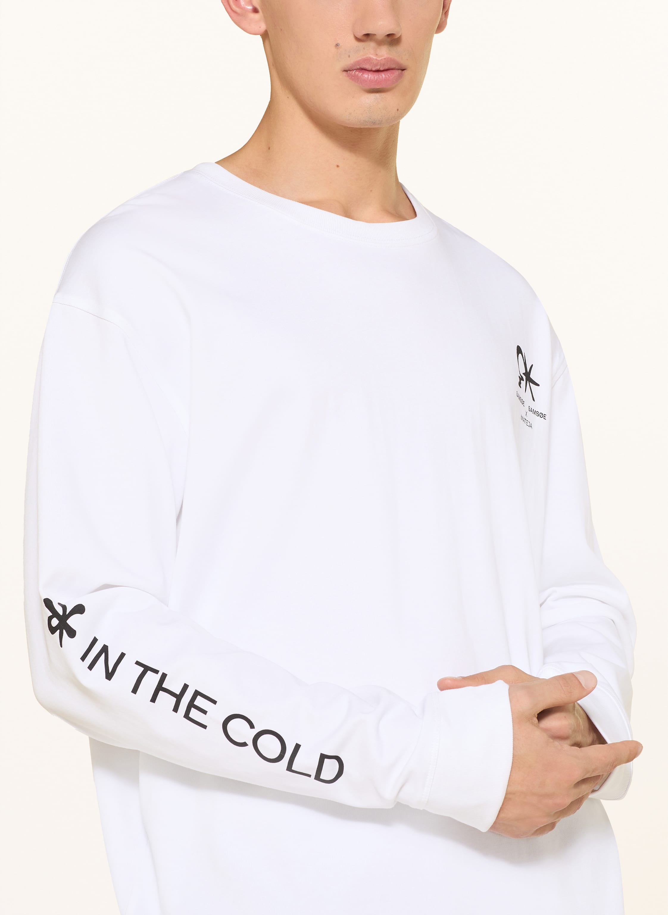 Thumbnail - Samsøe Samsøe Longsleeve Saragnar weiss