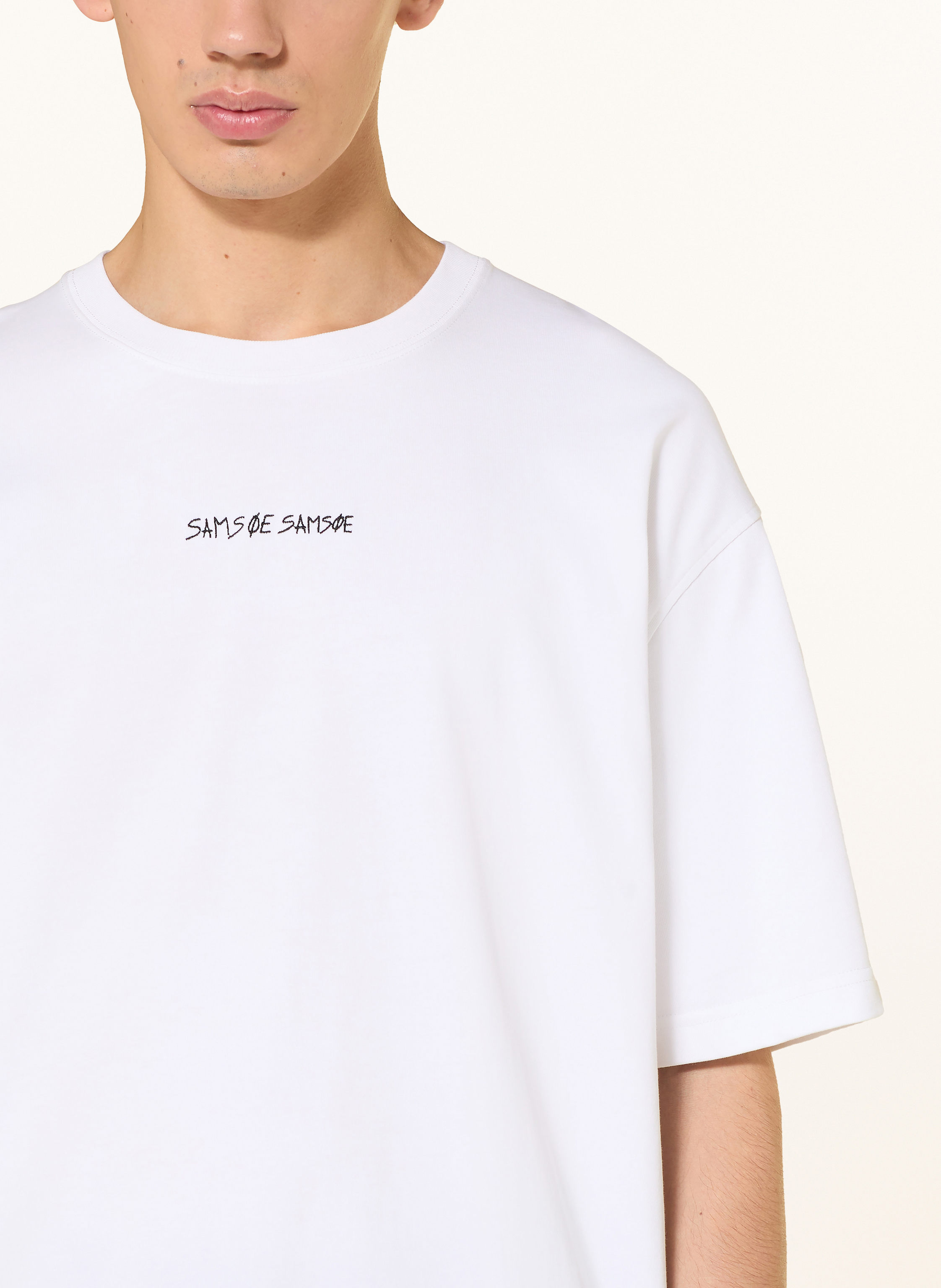 Thumbnail - Samsøe  Samsøe T-Shirt Sadinner weiss