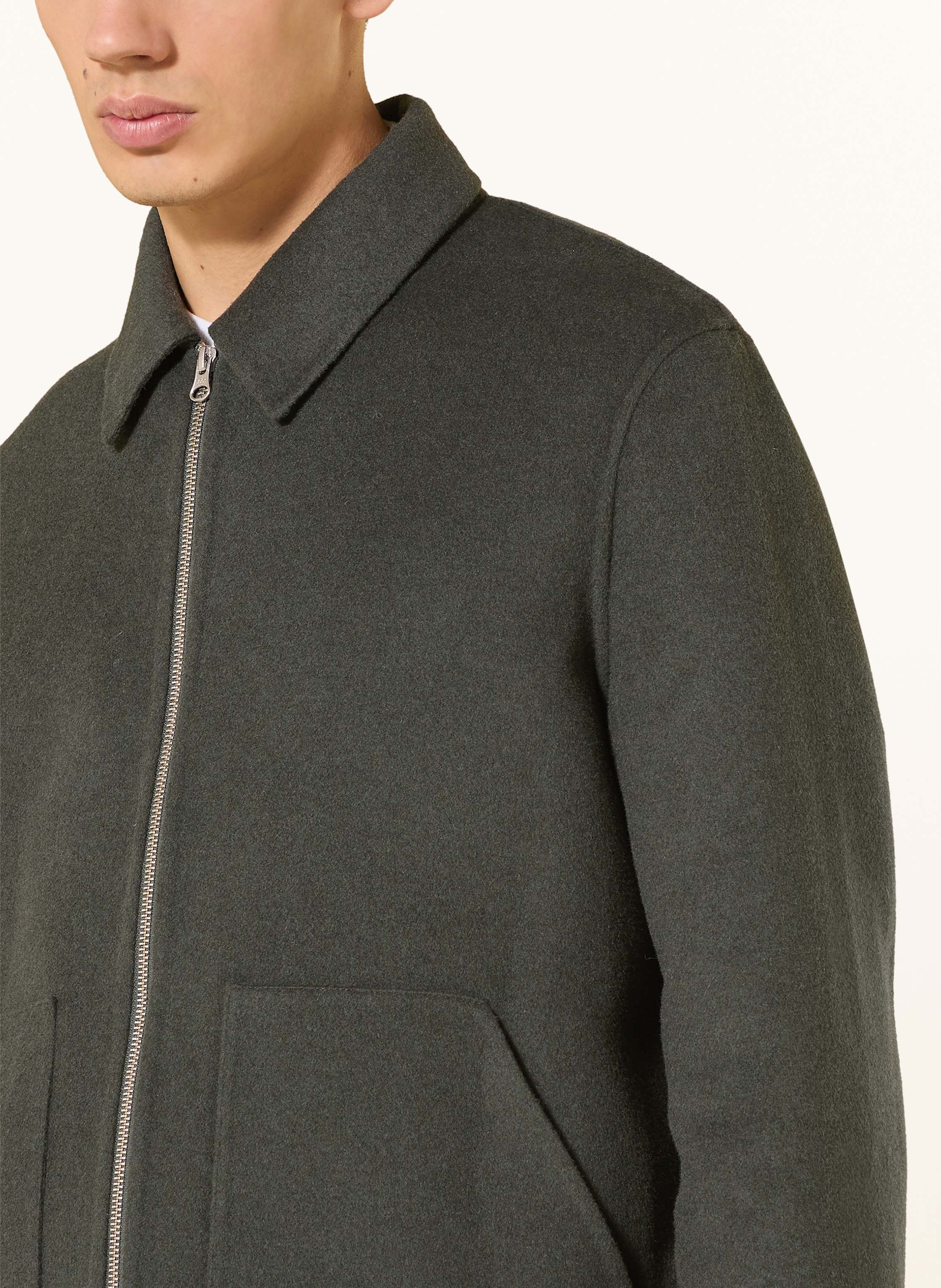 Thumbnail - Samsøe Samsøe Overjacket Sapaulo gruen