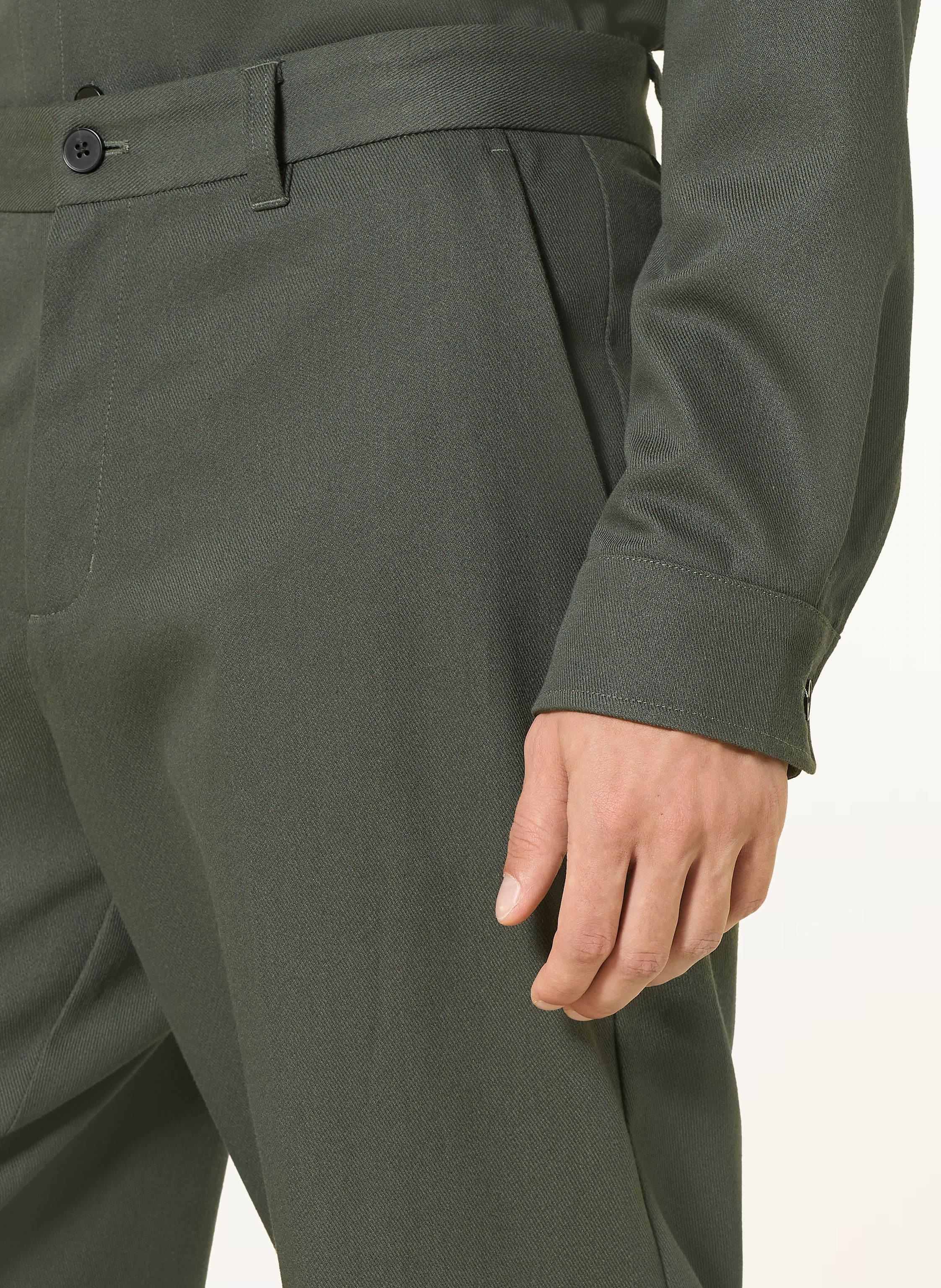 Thumbnail - Samsøe  Samsøe Chino Sanoah Regular Fit gruen