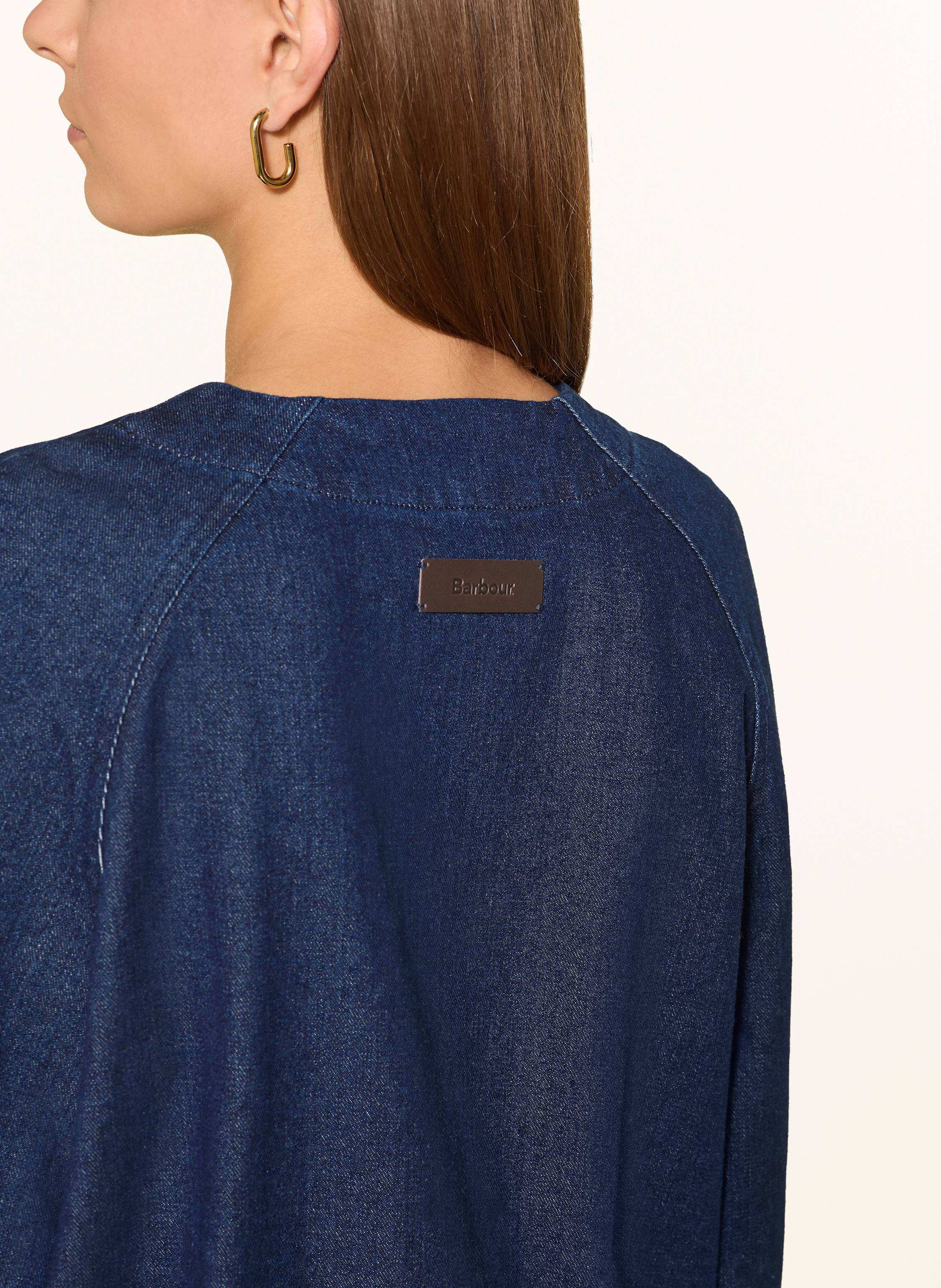 Thumbnail - Barbour Jeansjacke Saima blau