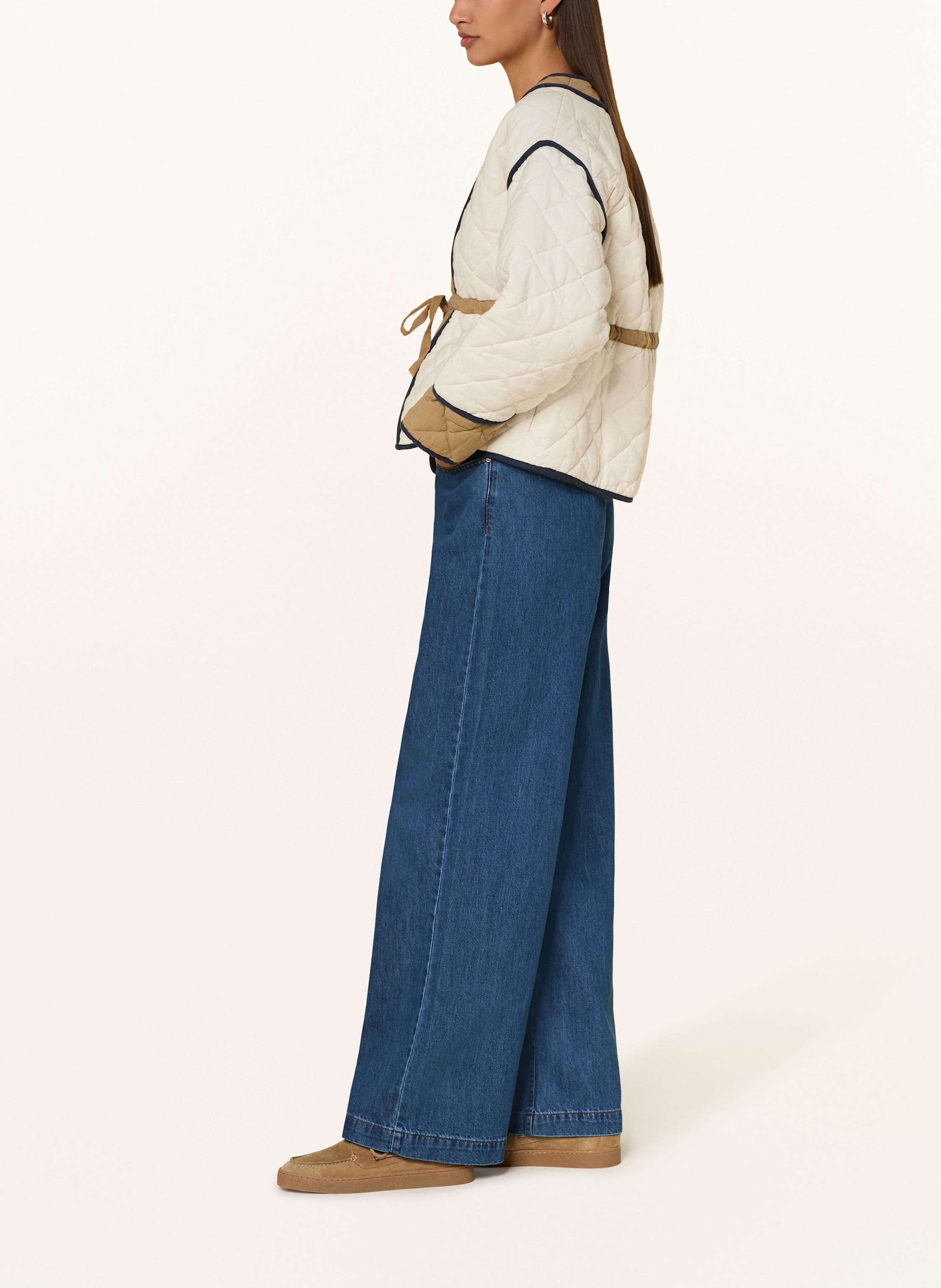 Thumbnail - Msch Copenhagen Wide Leg Jeans Mschrylan Elena blau