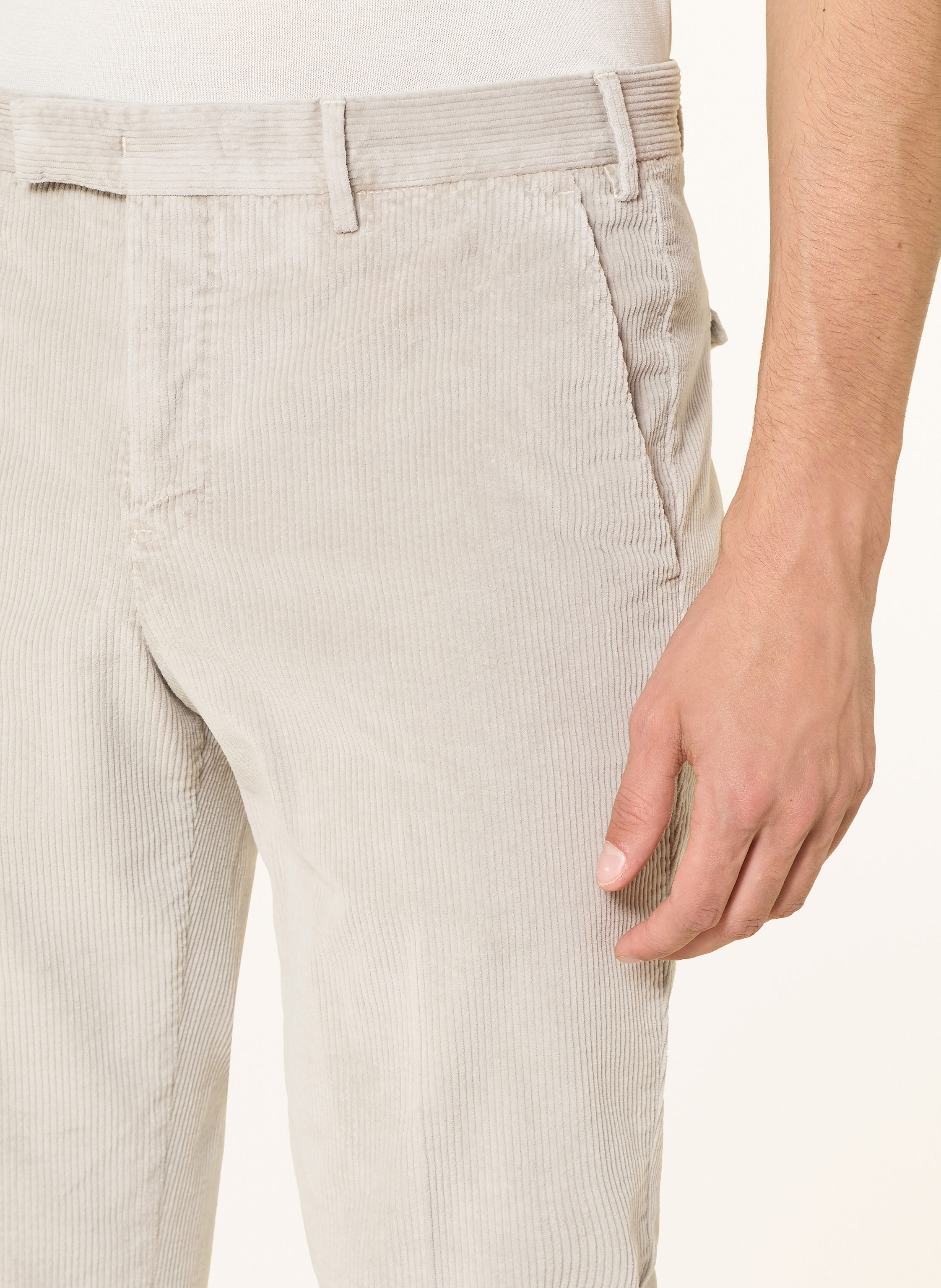 Thumbnail - Pt Torino Cordchino Master Fit weiss