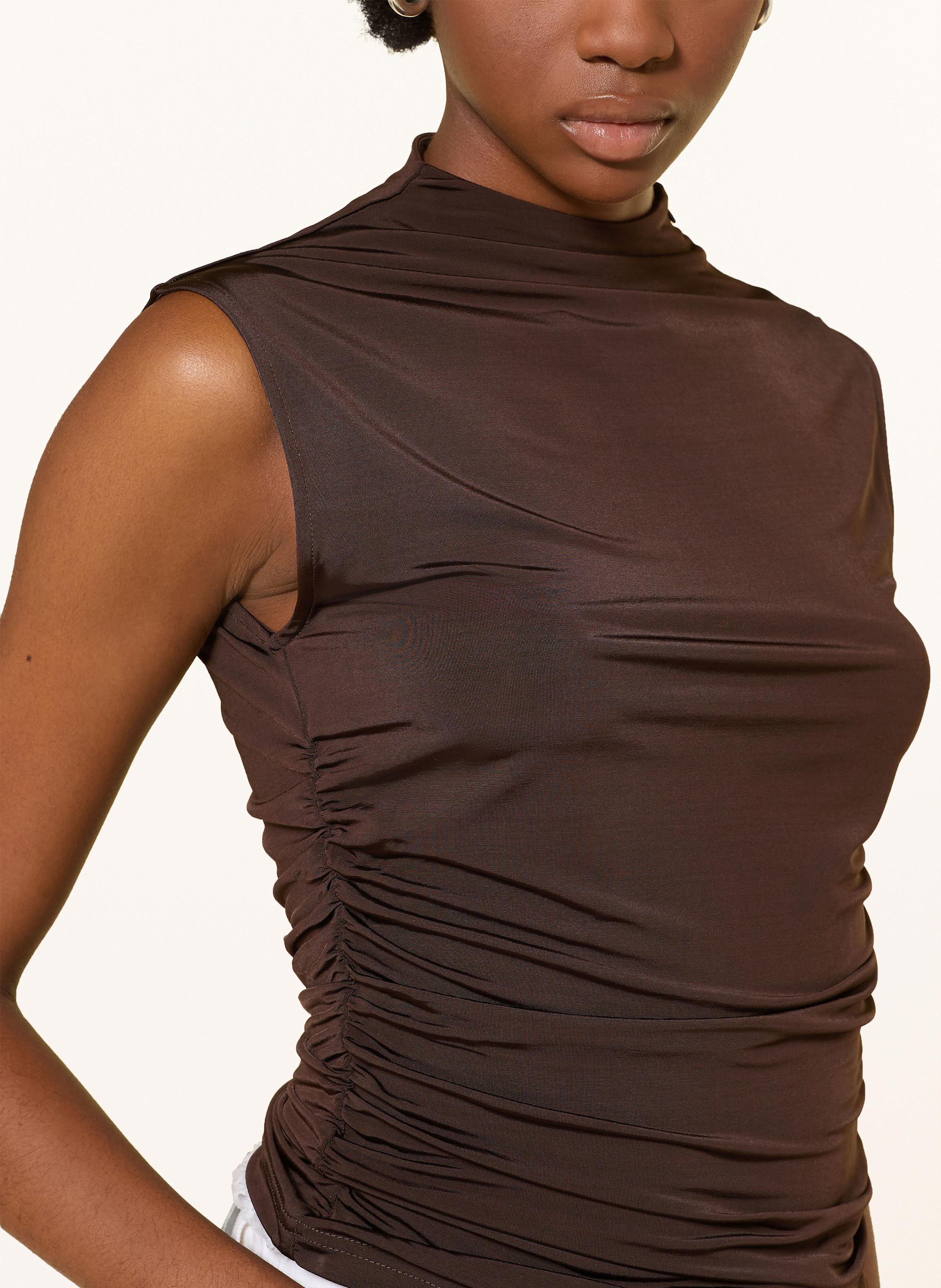 Thumbnail - Mrs & Hugs Jerseytop braun