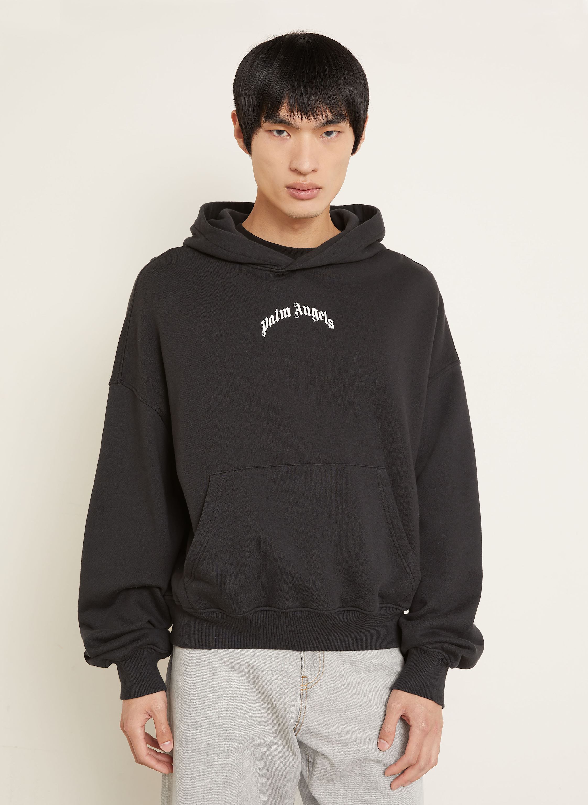 Thumbnail - Palm Angels Oversized-Hoodie schwarz