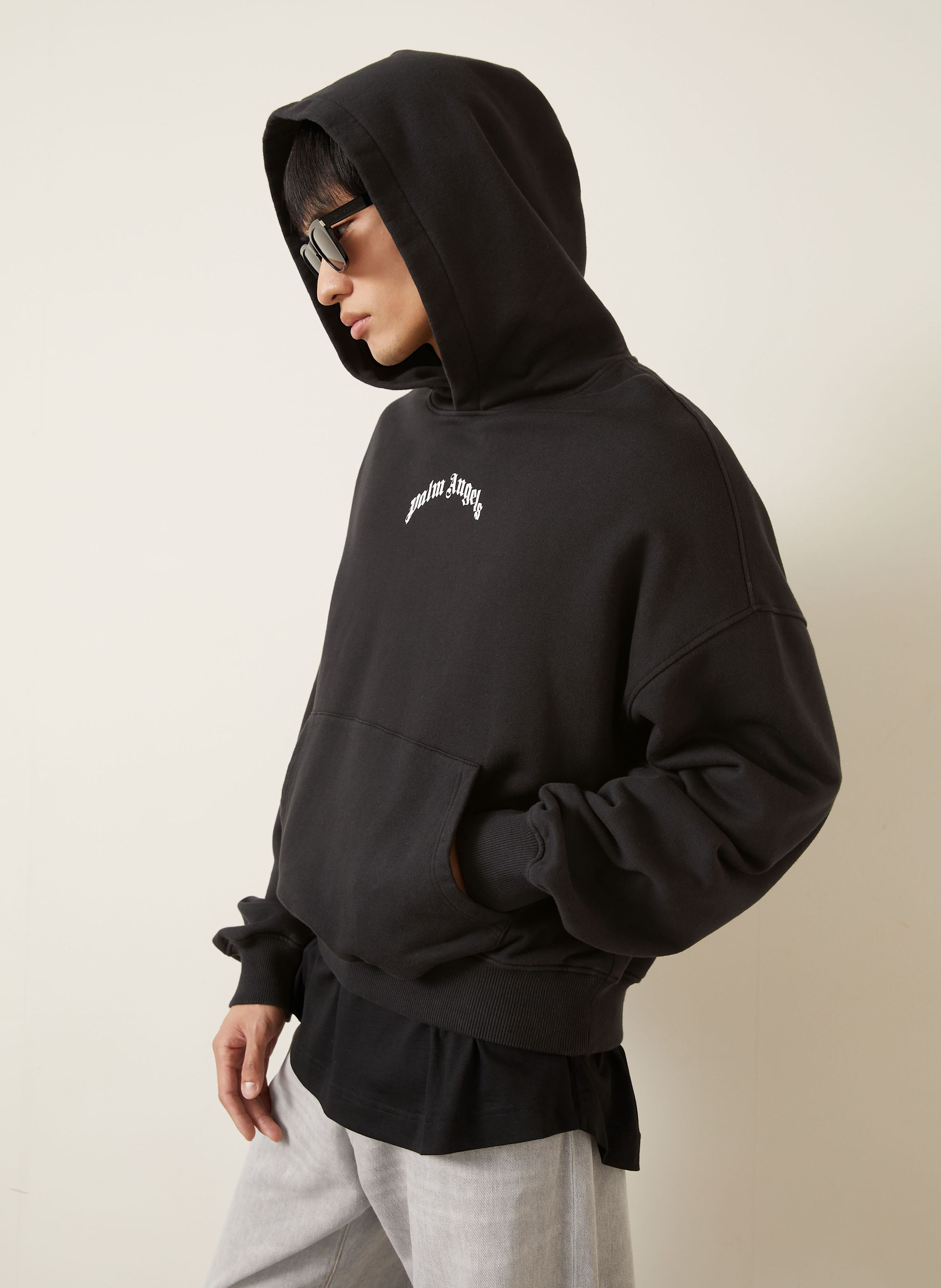 Thumbnail - Palm Angels Oversized-Hoodie schwarz