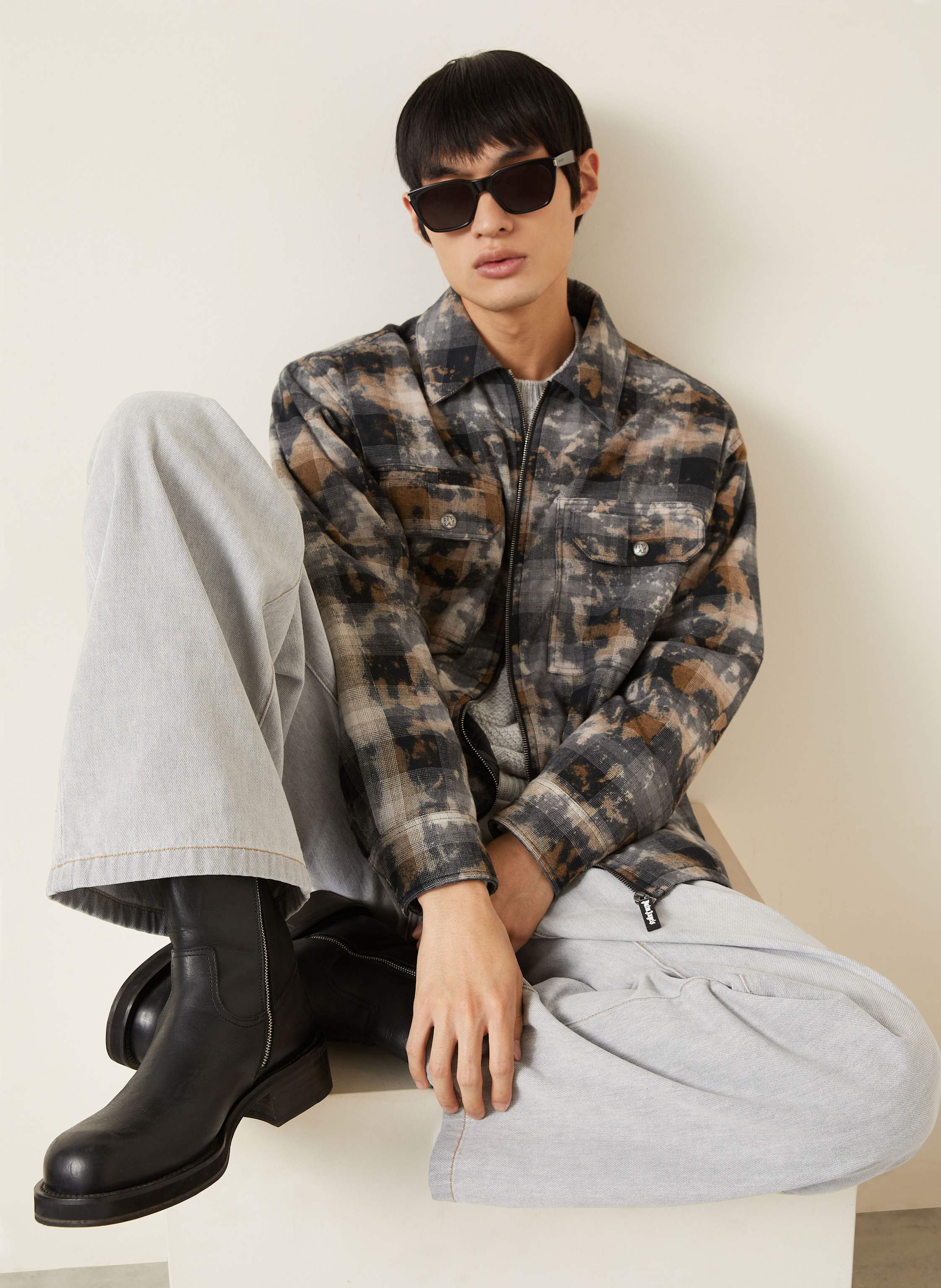 Thumbnail - Palm Angels Overjacket grau
