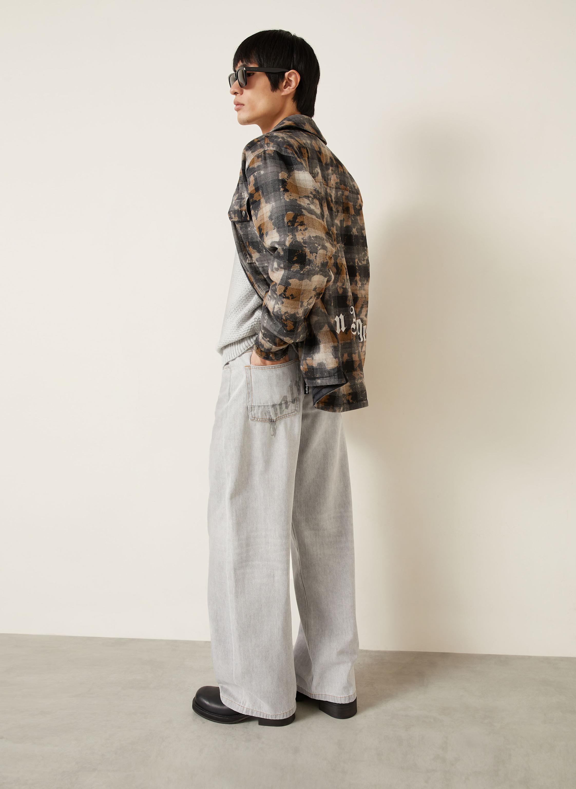 Thumbnail - Palm Angels Jeans Loose Fit grau