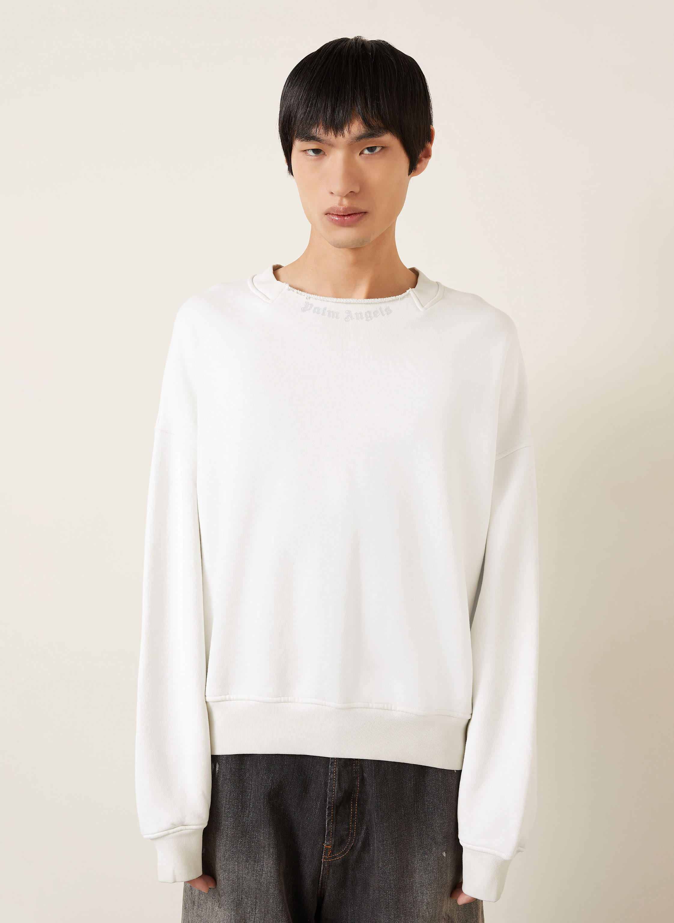 Thumbnail - Palm Angels Sweatshirt weiss