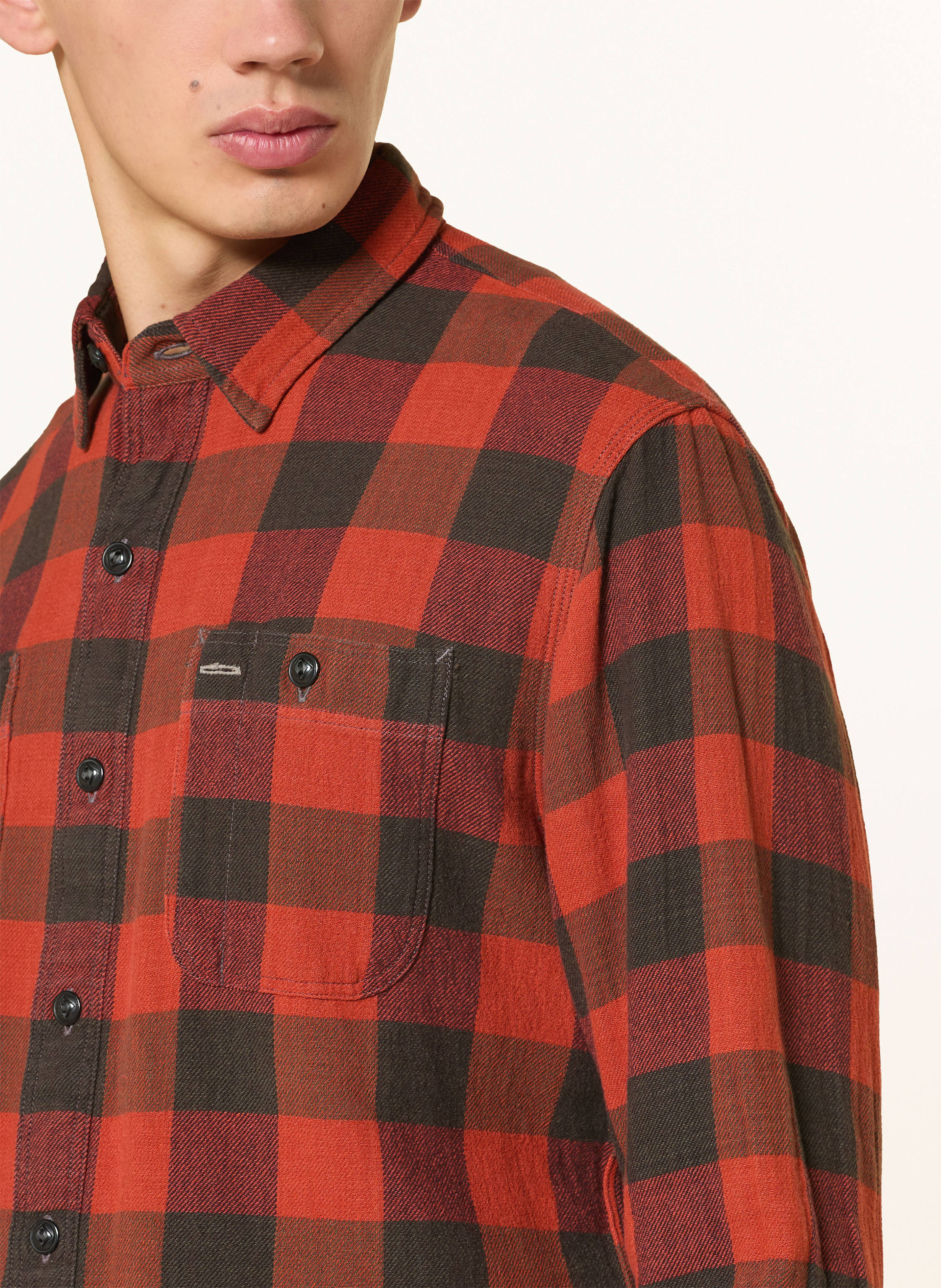 Thumbnail - Rrl Hemd Regular Fit rot