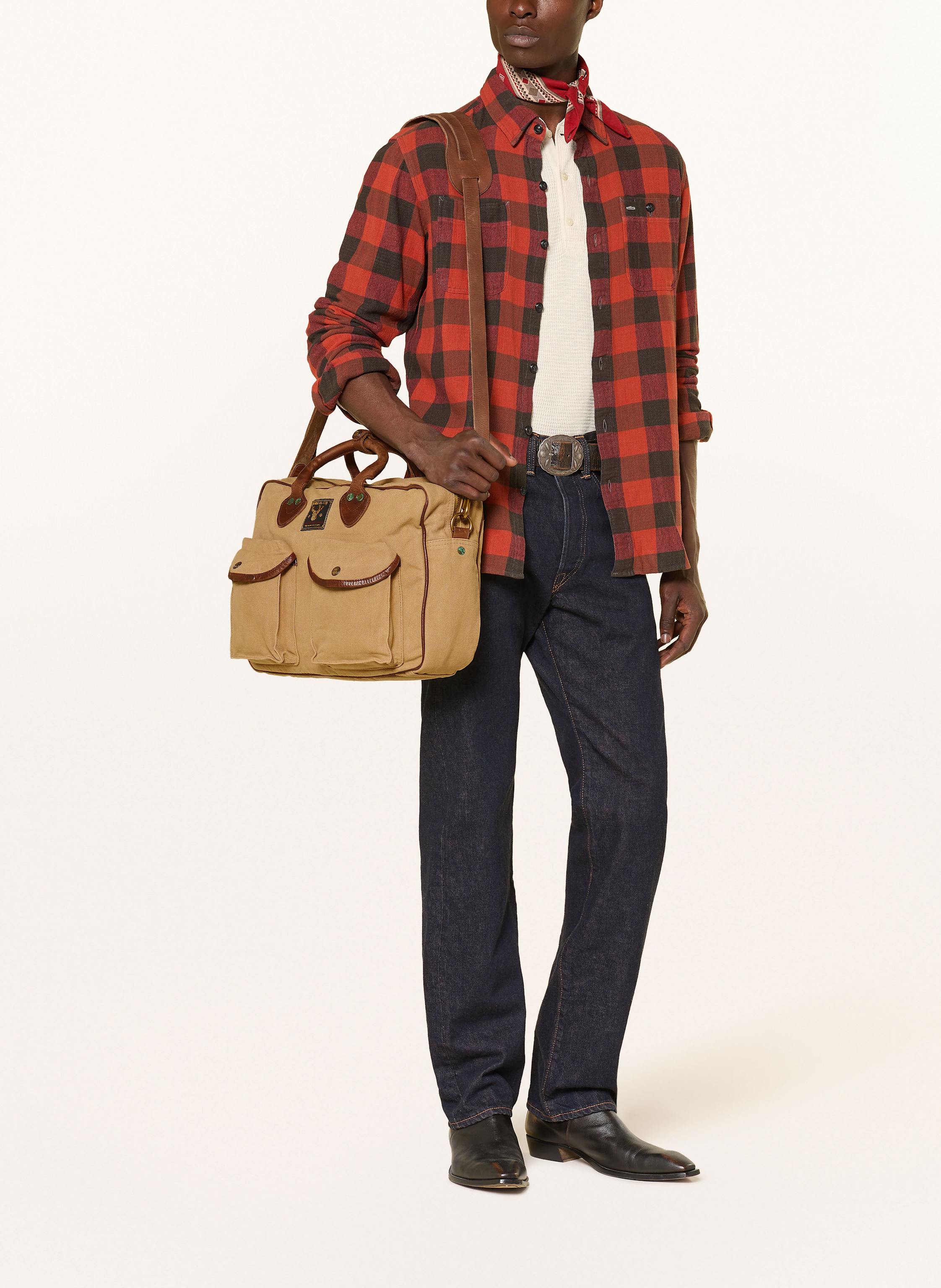 Thumbnail - Rrl Laptop-Tasche gruen