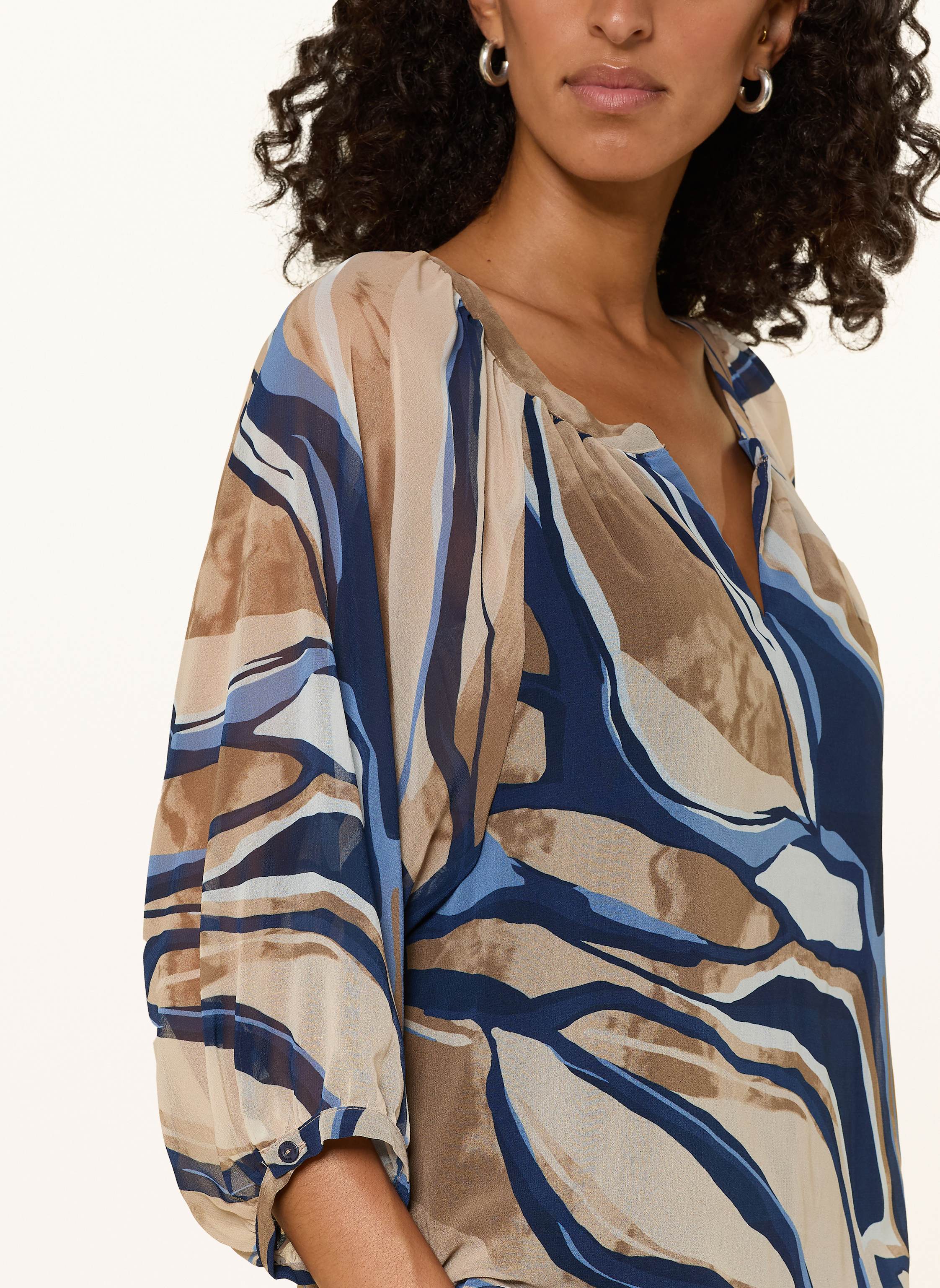 Thumbnail - Betty&Co Blusenshirt Mit 3/4-Arm beige