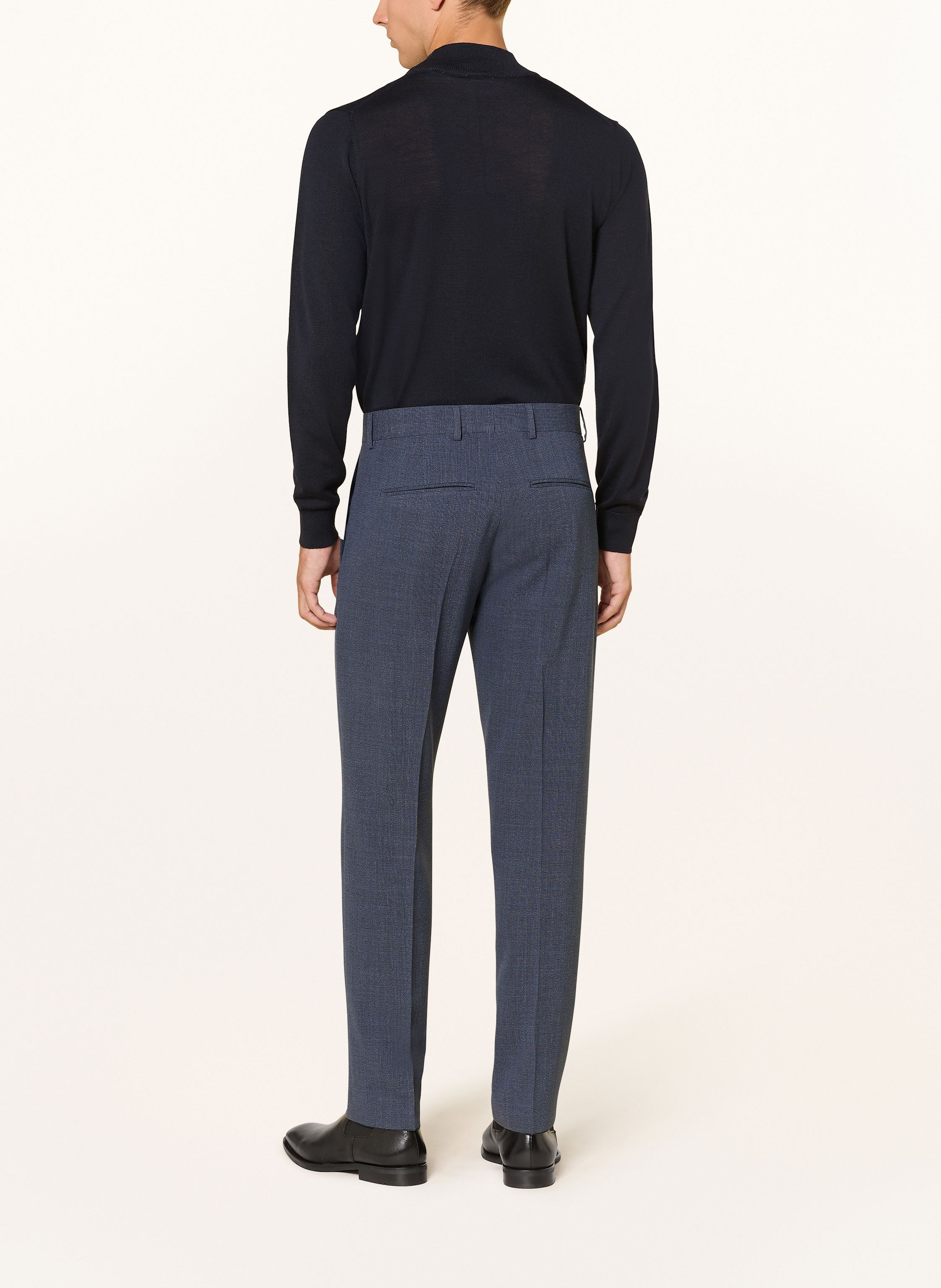 Thumbnail - Tiger Of Sweden Anzughose Tense Regular Fit blau