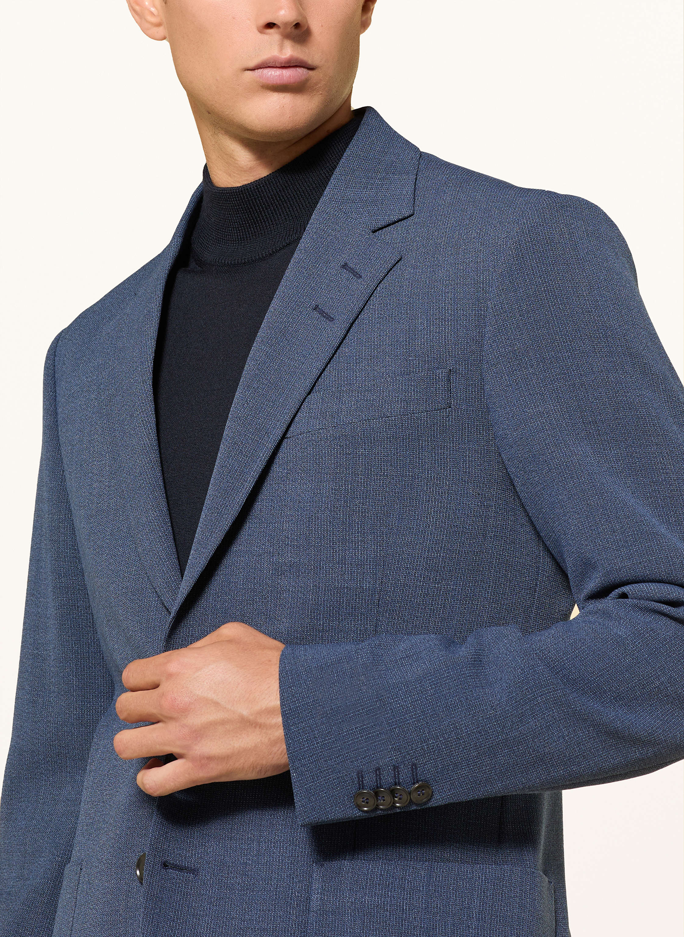 Thumbnail - Tiger Of Sweden Anzugsakko Justin Extra Slim Fit blau