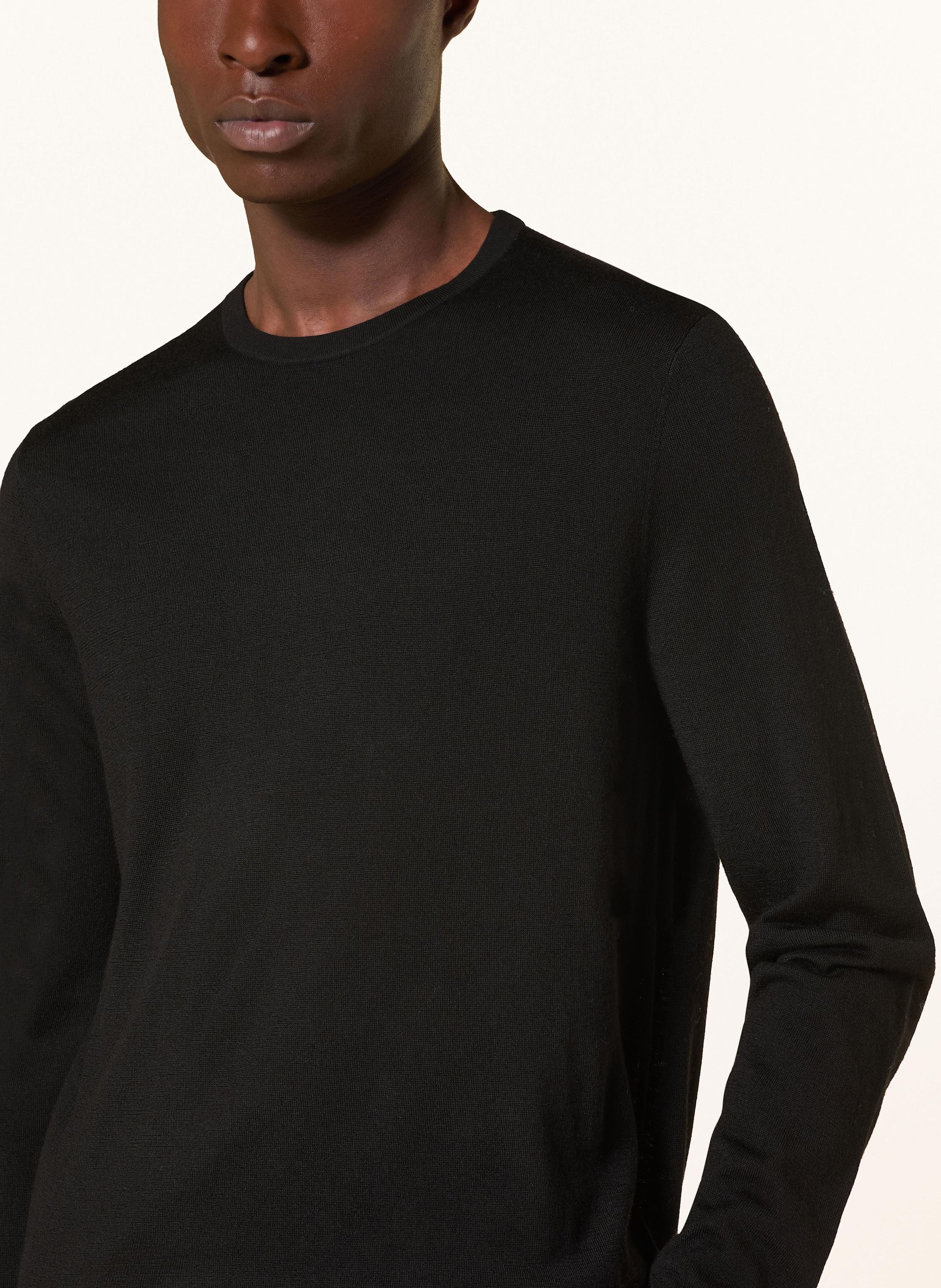 Thumbnail - Tiger Of Sweden Pullover Connor Aus Merinowolle schwarz