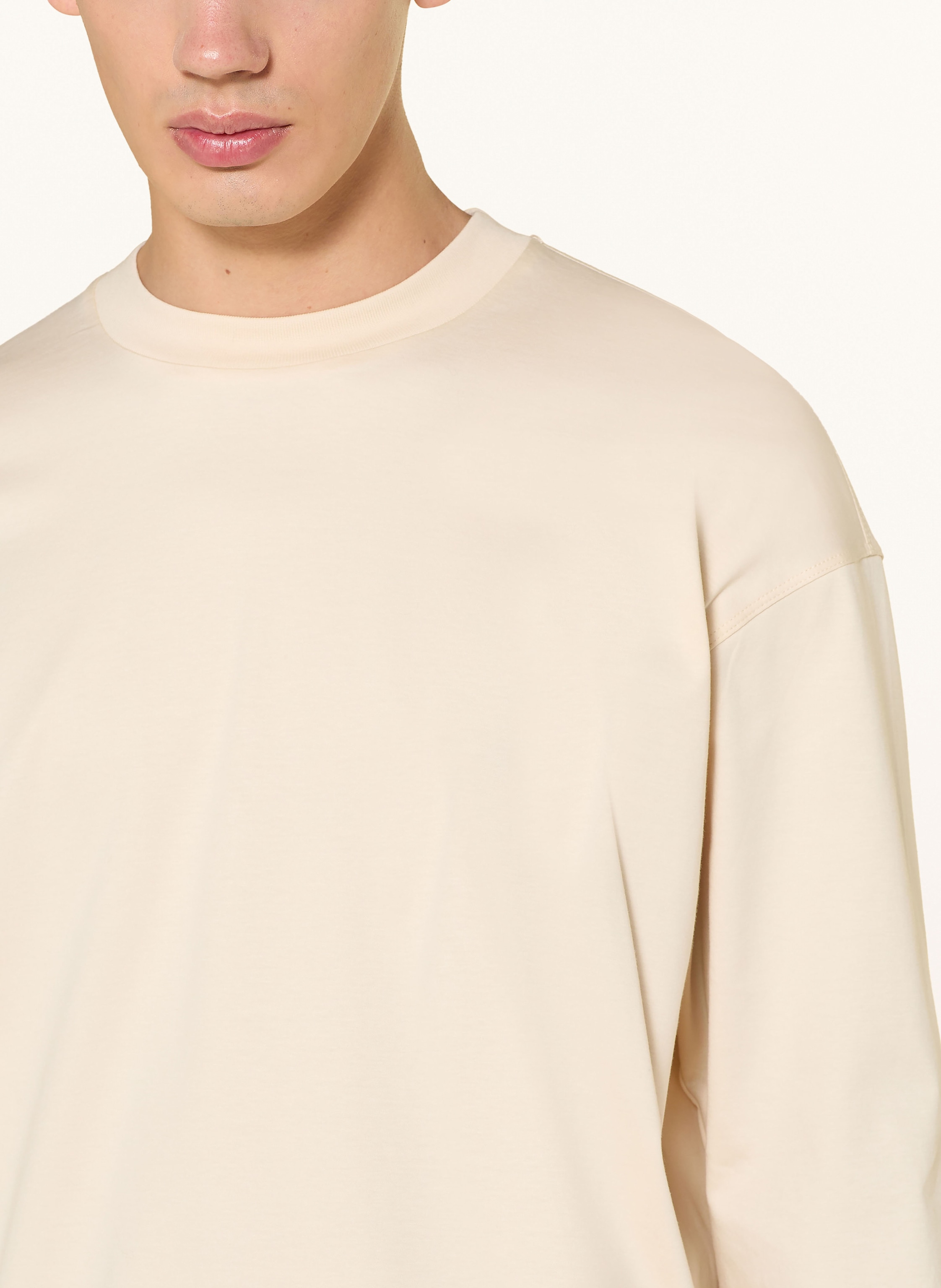 Thumbnail - Nn.07 Longsleeve Lionel weiss